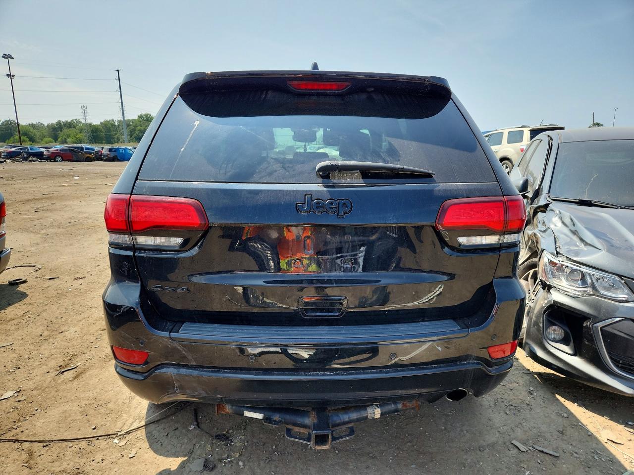 2018 Jeep Grand Cherokee Laredo Black vin: 1C4RJFAGXJC286667
