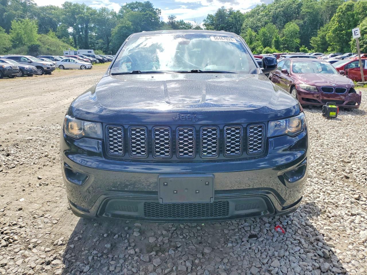 2019 Jeep Grand Cherokee Laredo Black vin: 1C4RJFAGXKC570057