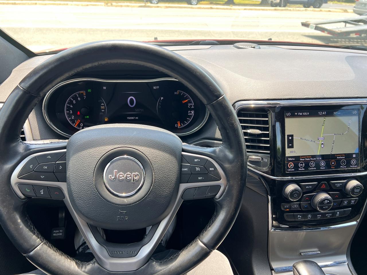 2021 Jeep Grand Cherokee Laredo Бордовый vin: 1C4RJFAGXMC581014