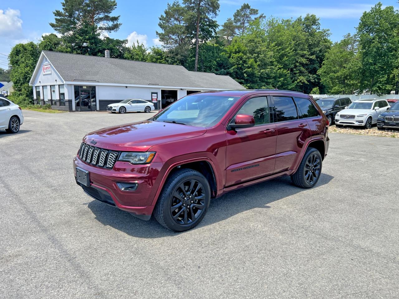 2021 Jeep Grand Cherokee Laredo Бордовый vin: 1C4RJFAGXMC581014