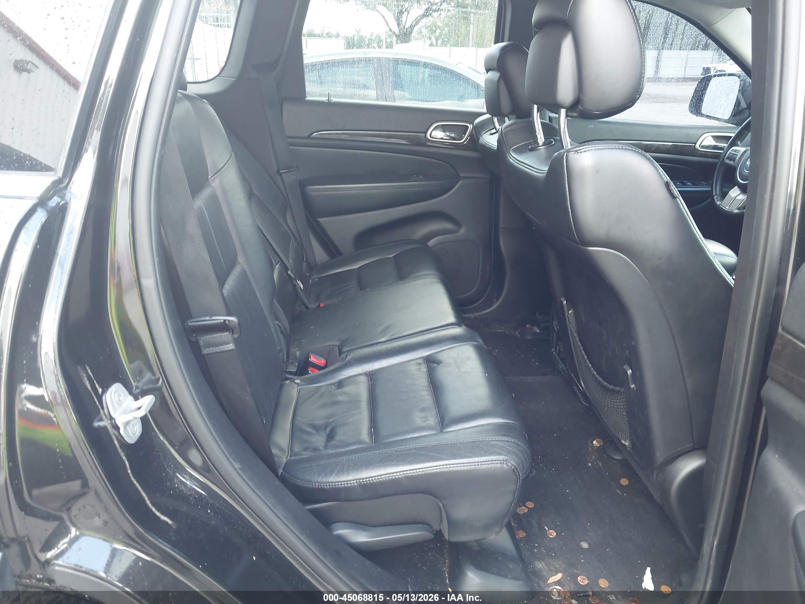 2012 Jeep Grand Cherokee Laredo Black vin: 1C4RJFAT0CC314718
