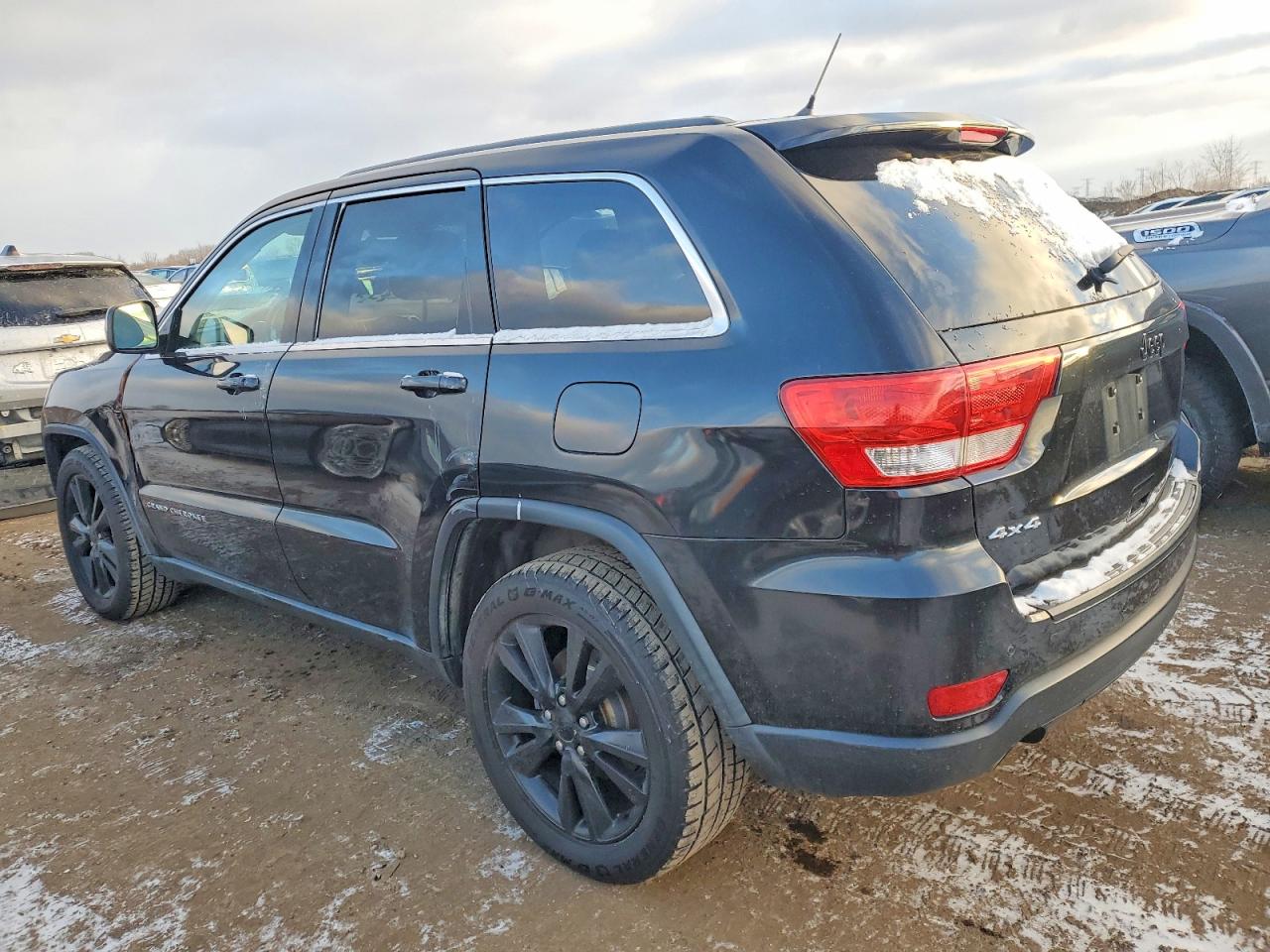 2013 Jeep Grand Cherokee Laredo Black vin: 1C4RJFAT0DC583772