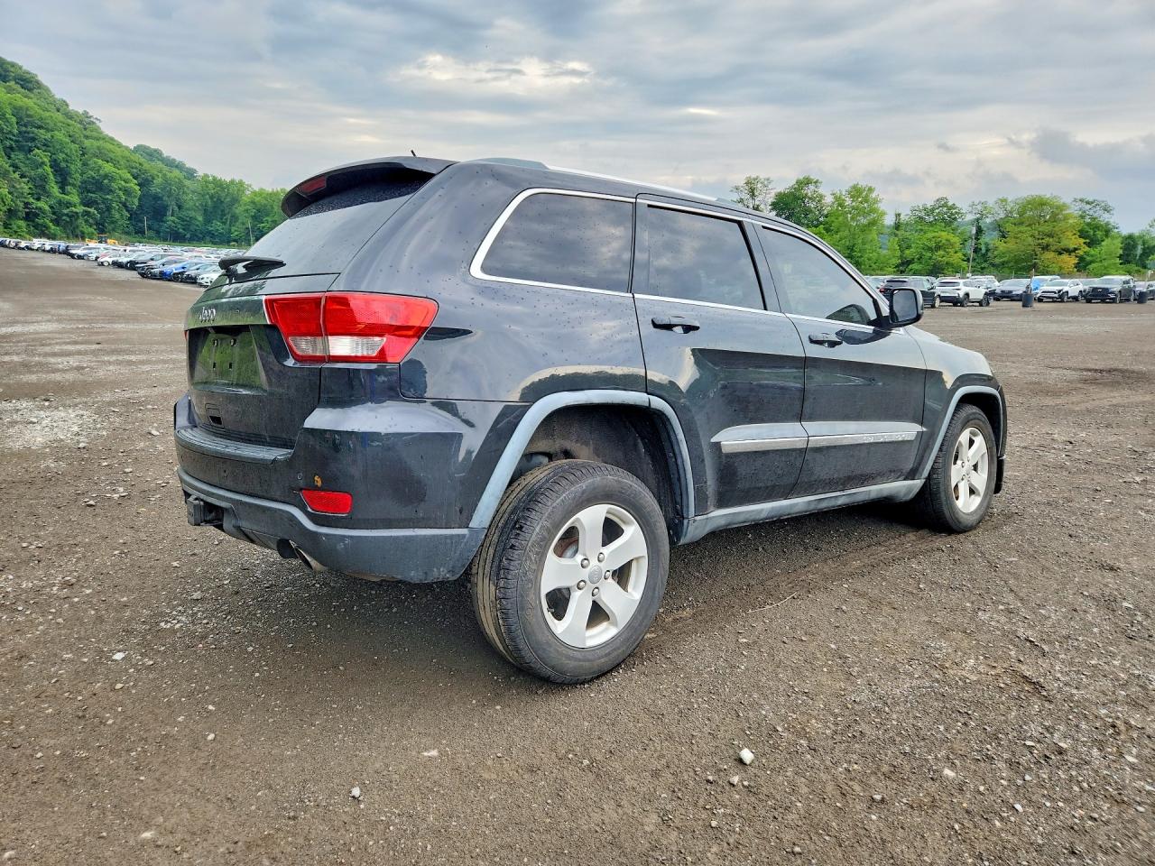 2012 Jeep Grand Cherokee Laredo Black vin: 1C4RJFAT1CC184612