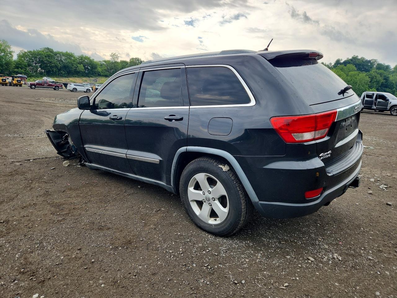 2012 Jeep Grand Cherokee Laredo Black vin: 1C4RJFAT1CC184612