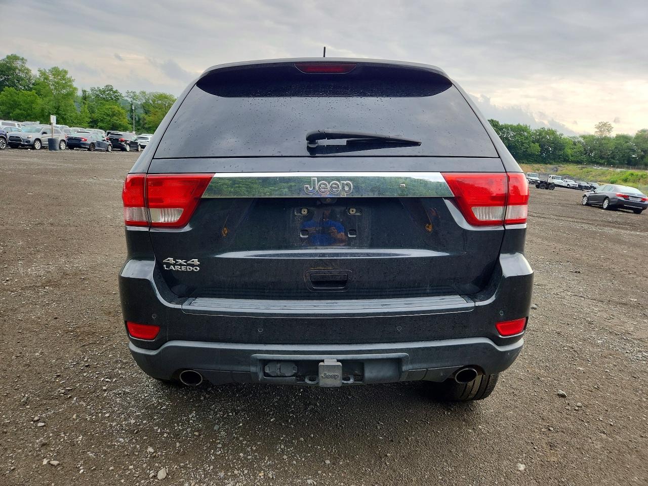 2012 Jeep Grand Cherokee Laredo Black vin: 1C4RJFAT1CC184612