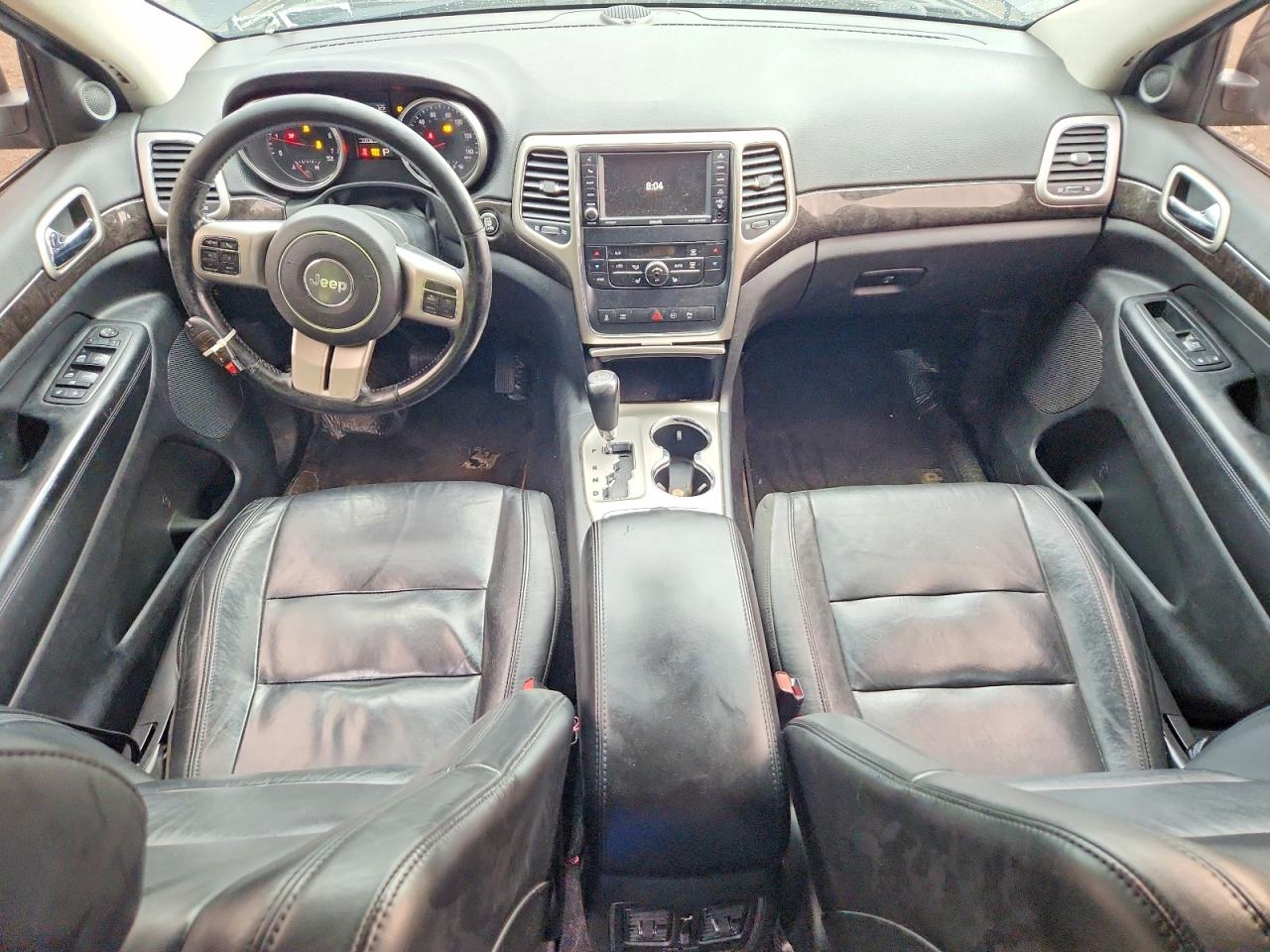 2012 Jeep Grand Cherokee Laredo Black vin: 1C4RJFAT1CC184612