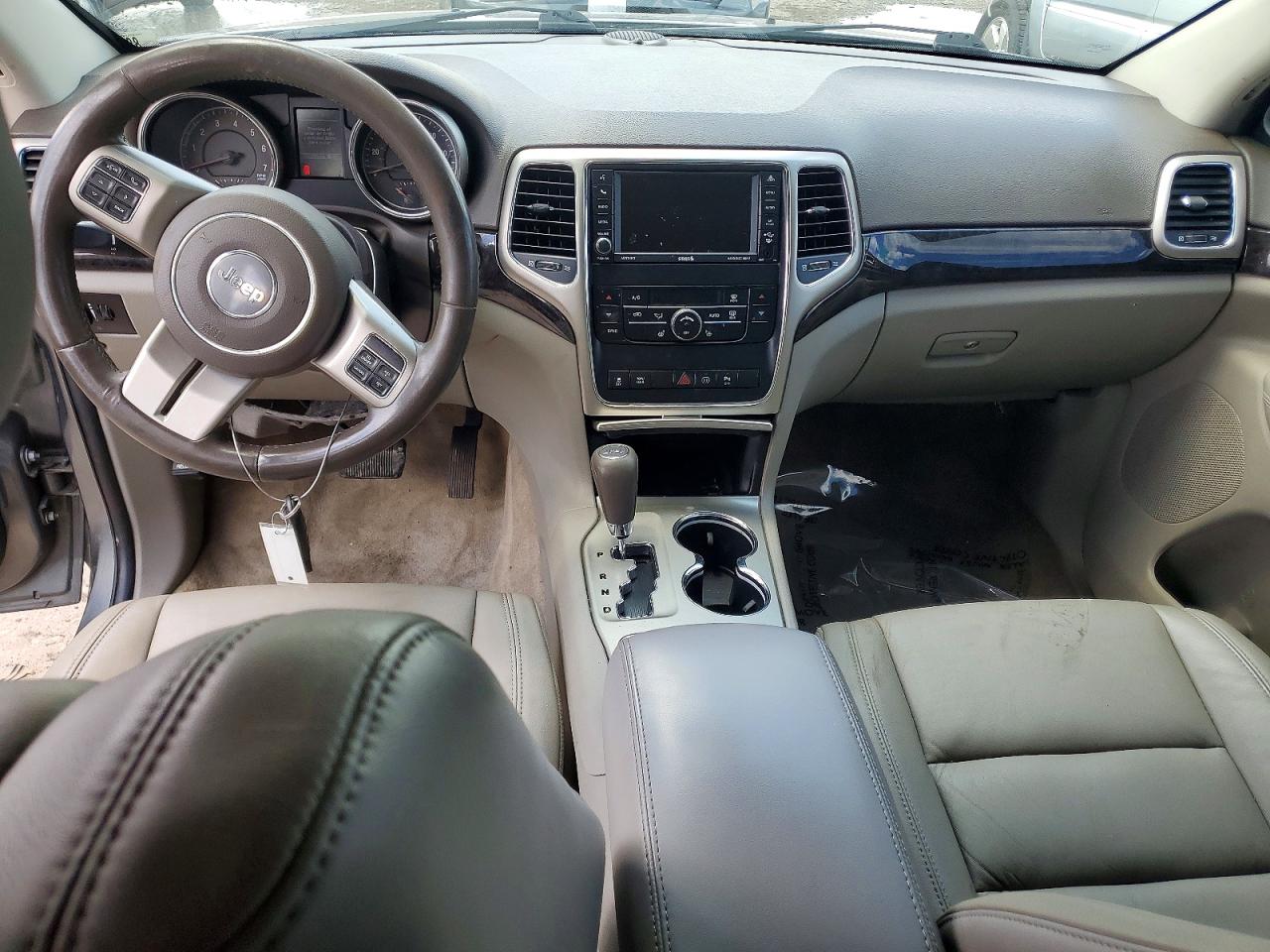 2012 Jeep Grand Cherokee Laredo Gray vin: 1C4RJFAT1CC184903