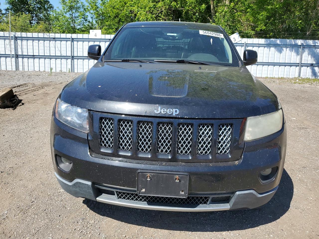 2012 Jeep Grand Cherokee Laredo Black vin: 1C4RJFAT1CC312637