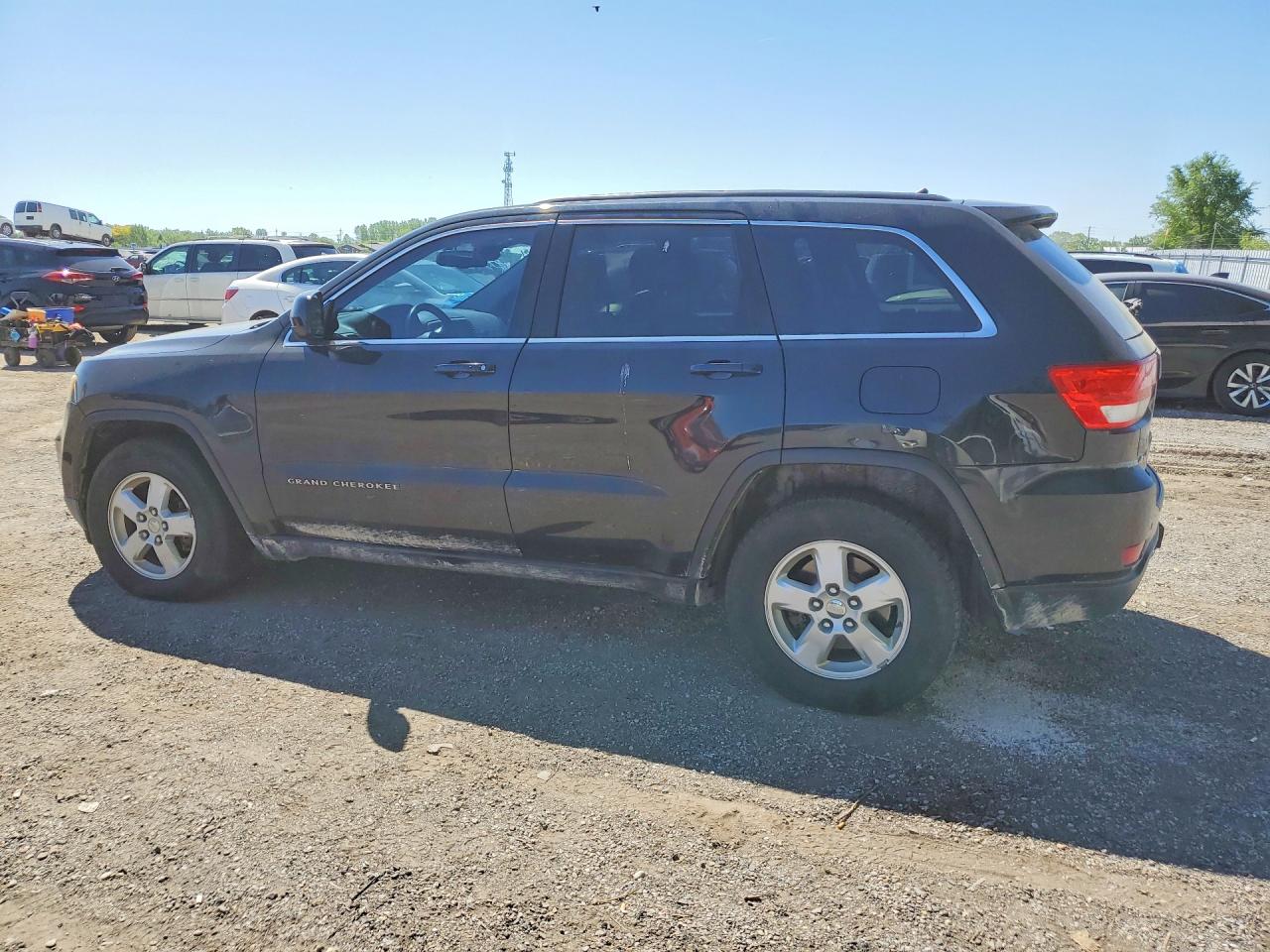 2012 Jeep Grand Cherokee Laredo Black vin: 1C4RJFAT1CC312637