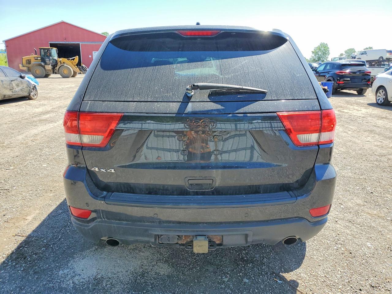 2012 Jeep Grand Cherokee Laredo Black vin: 1C4RJFAT1CC312637