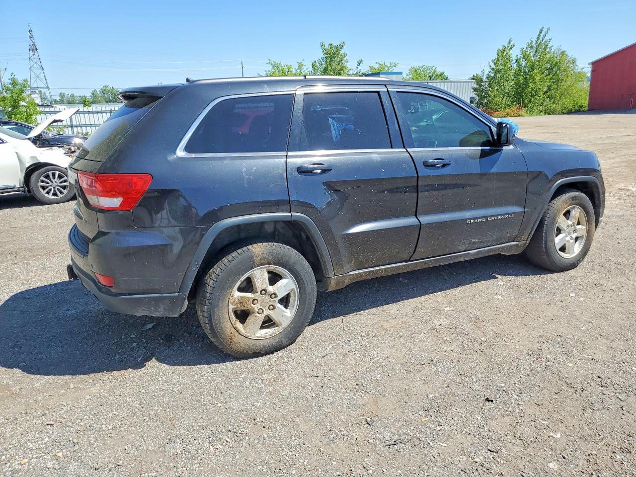 2012 Jeep Grand Cherokee Laredo Black vin: 1C4RJFAT1CC312637