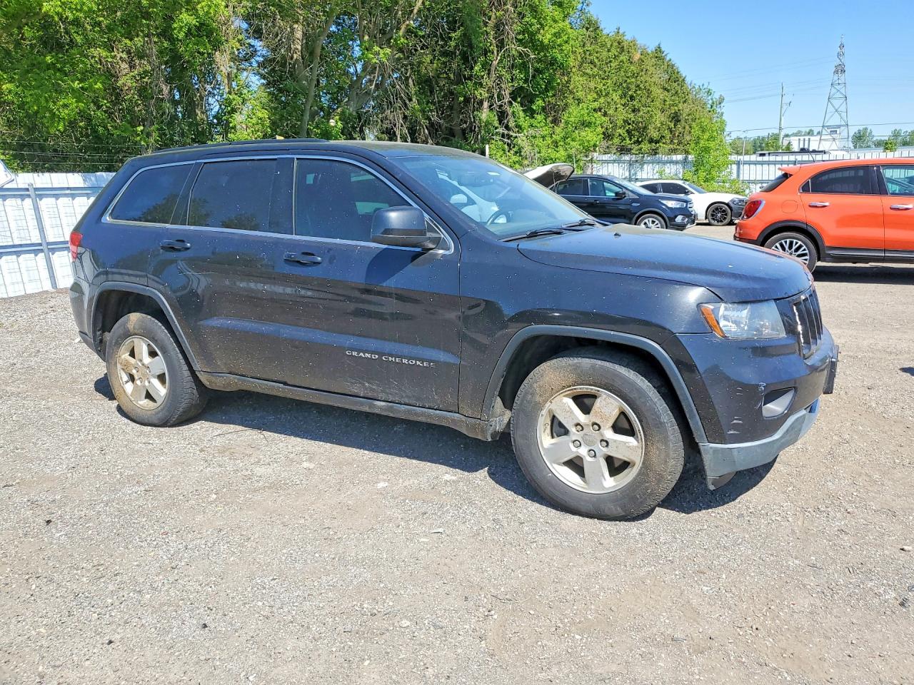 2012 Jeep Grand Cherokee Laredo Black vin: 1C4RJFAT1CC312637