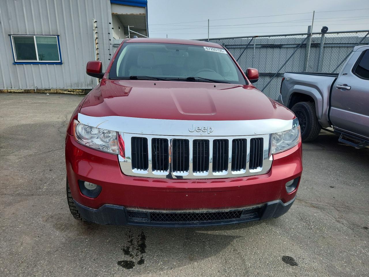 2012 Jeep Grand Cherokee Laredo Red vin: 1C4RJFAT2CC353892