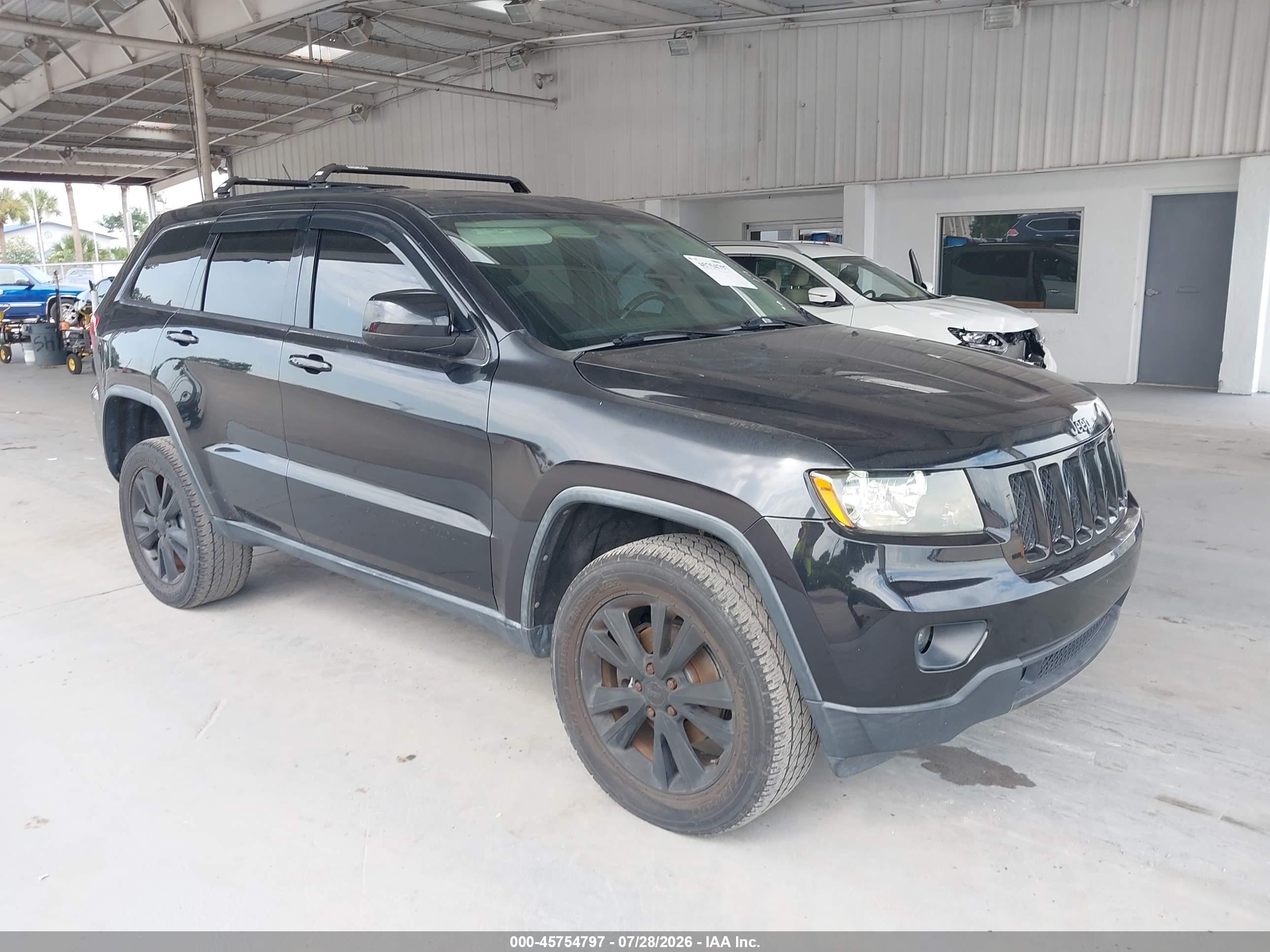 2013 Jeep Grand Cherokee Laredo Altitude Black vin: 1C4RJFAT2DC577956