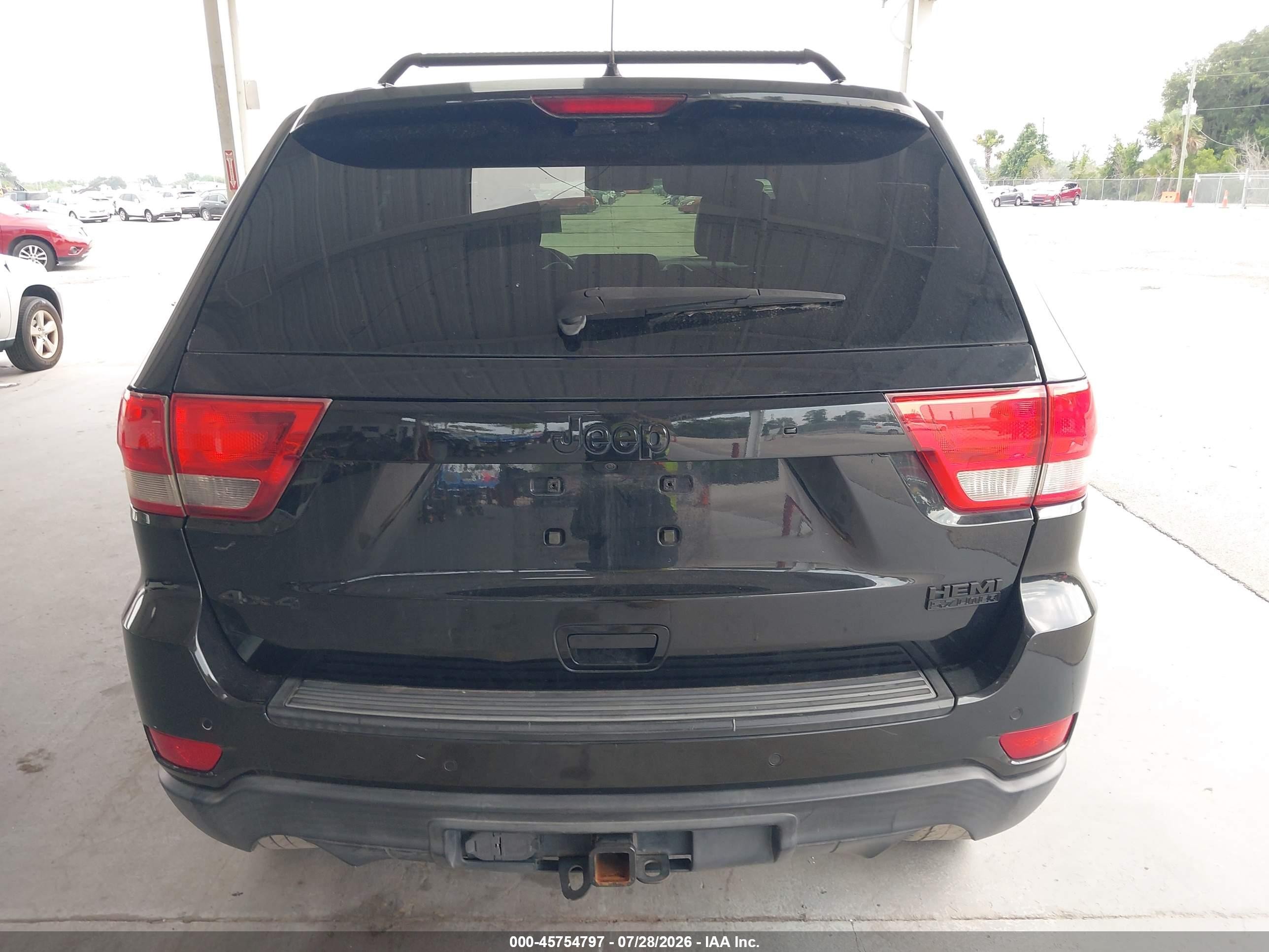 2013 Jeep Grand Cherokee Laredo Altitude Black vin: 1C4RJFAT2DC577956
