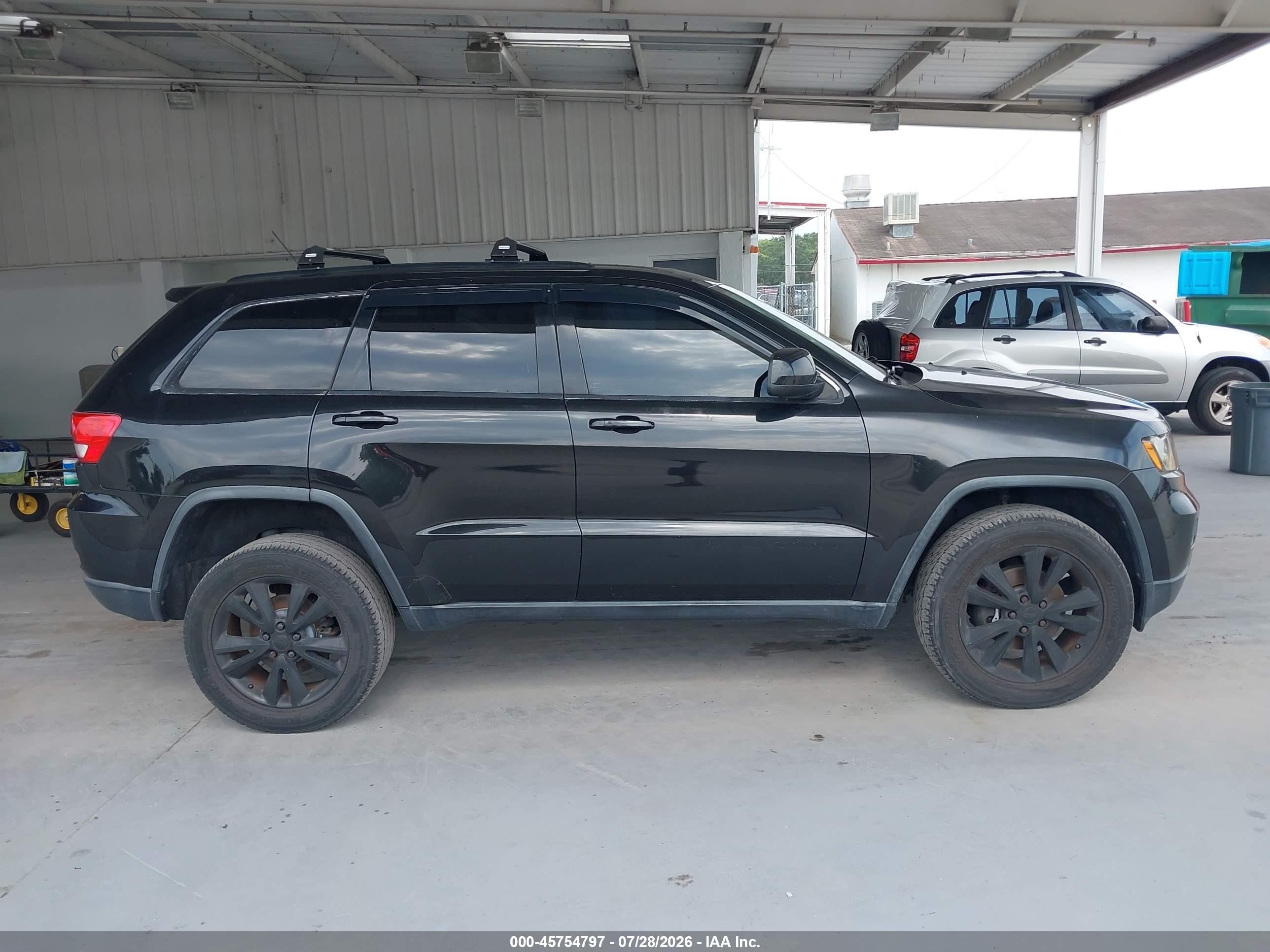 2013 Jeep Grand Cherokee Laredo Altitude Black vin: 1C4RJFAT2DC577956