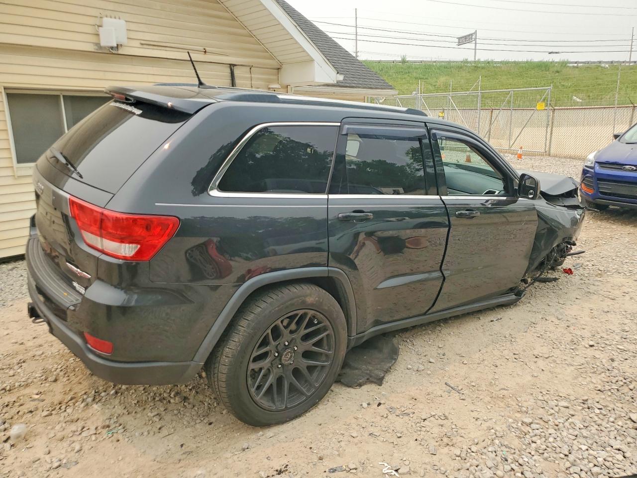 2013 Jeep Grand Cherokee Laredo Black vin: 1C4RJFAT2DC595406
