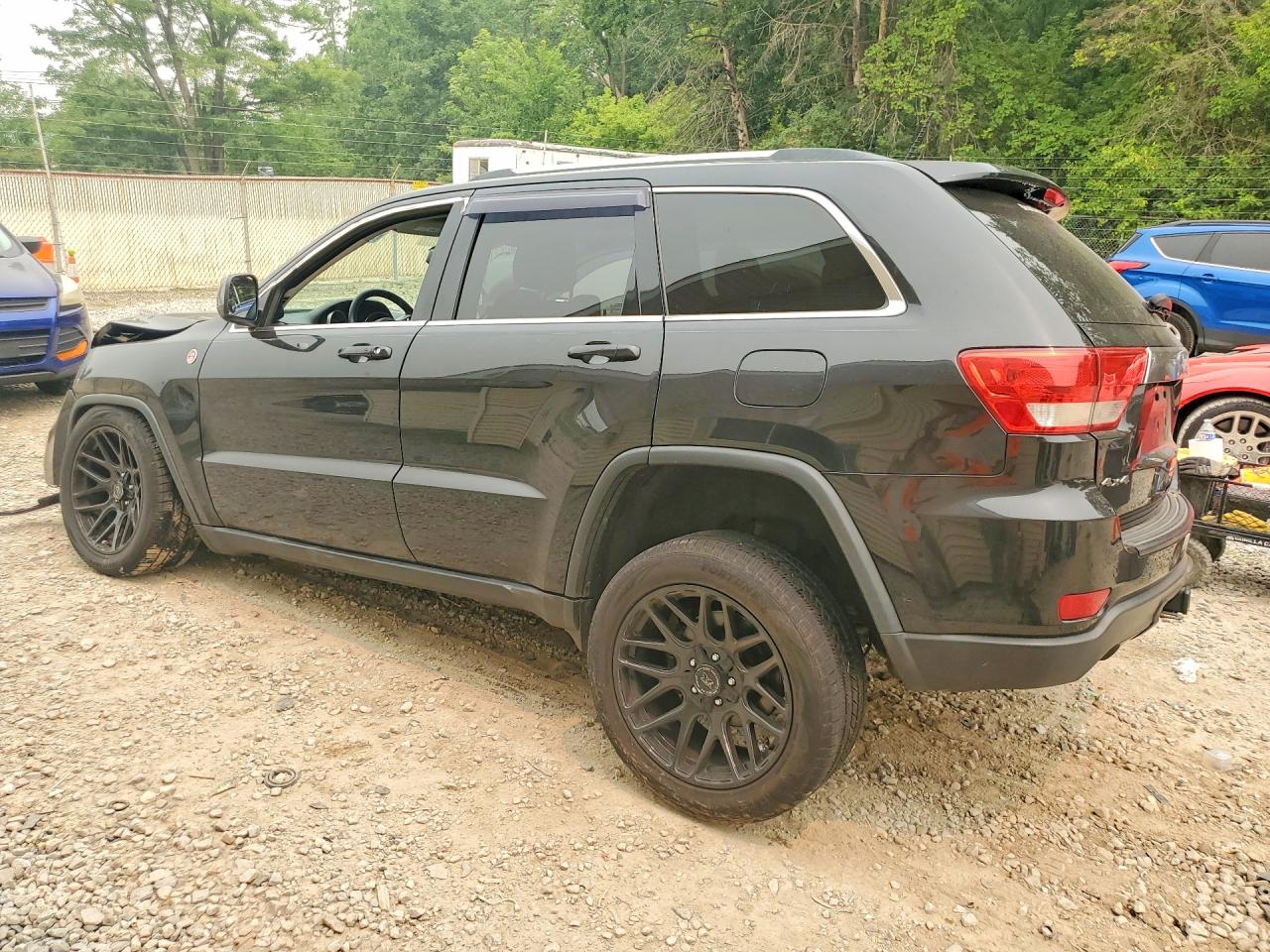 2013 Jeep Grand Cherokee Laredo Black vin: 1C4RJFAT2DC595406