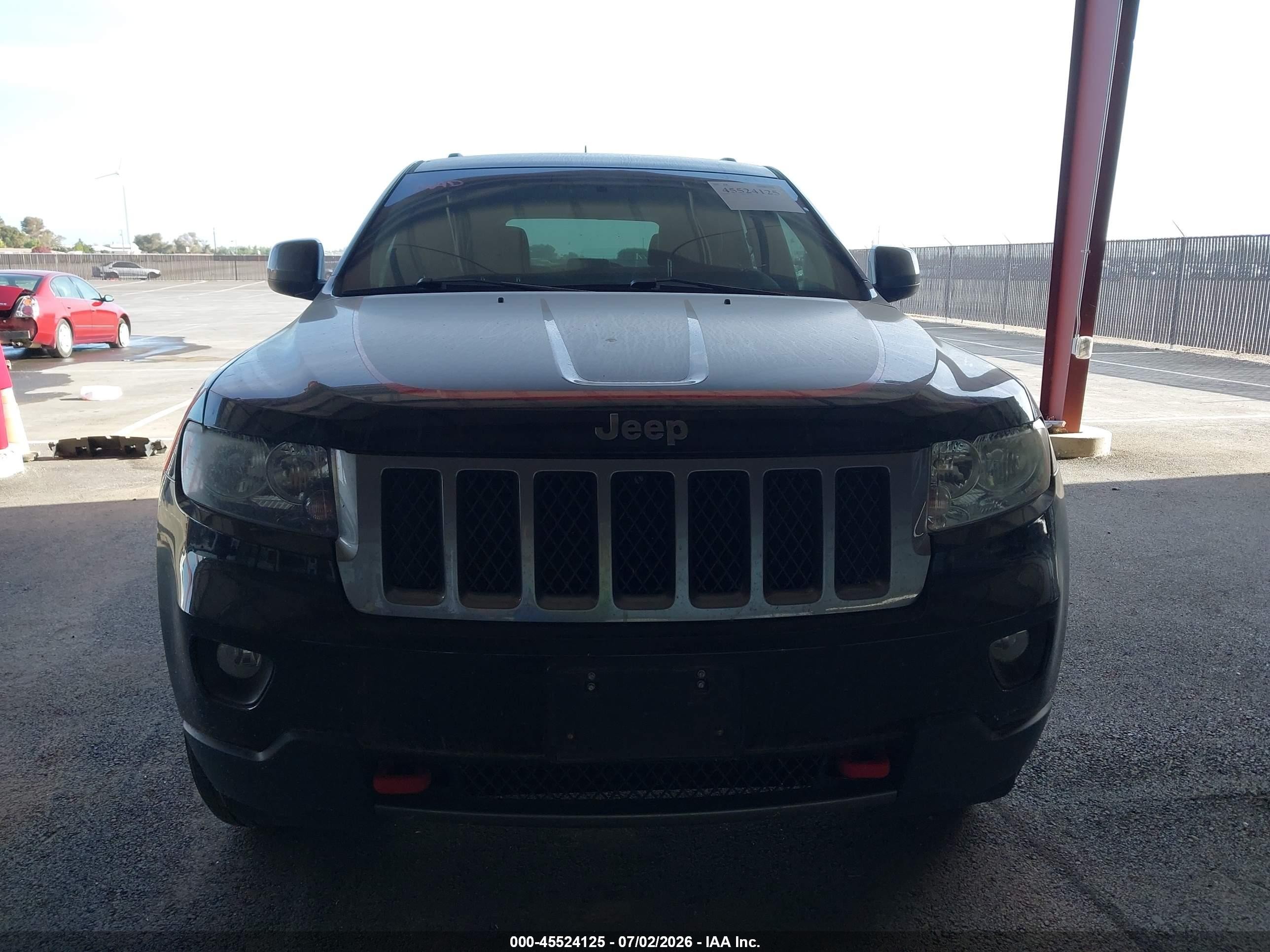 2013 Jeep Grand Cherokee Laredo Trailhawk Gray vin: 1C4RJFAT3DC577870