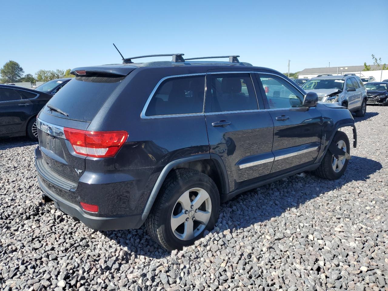 2012 Jeep Grand Cherokee Black vin: 1C4RJFAT4CC226321