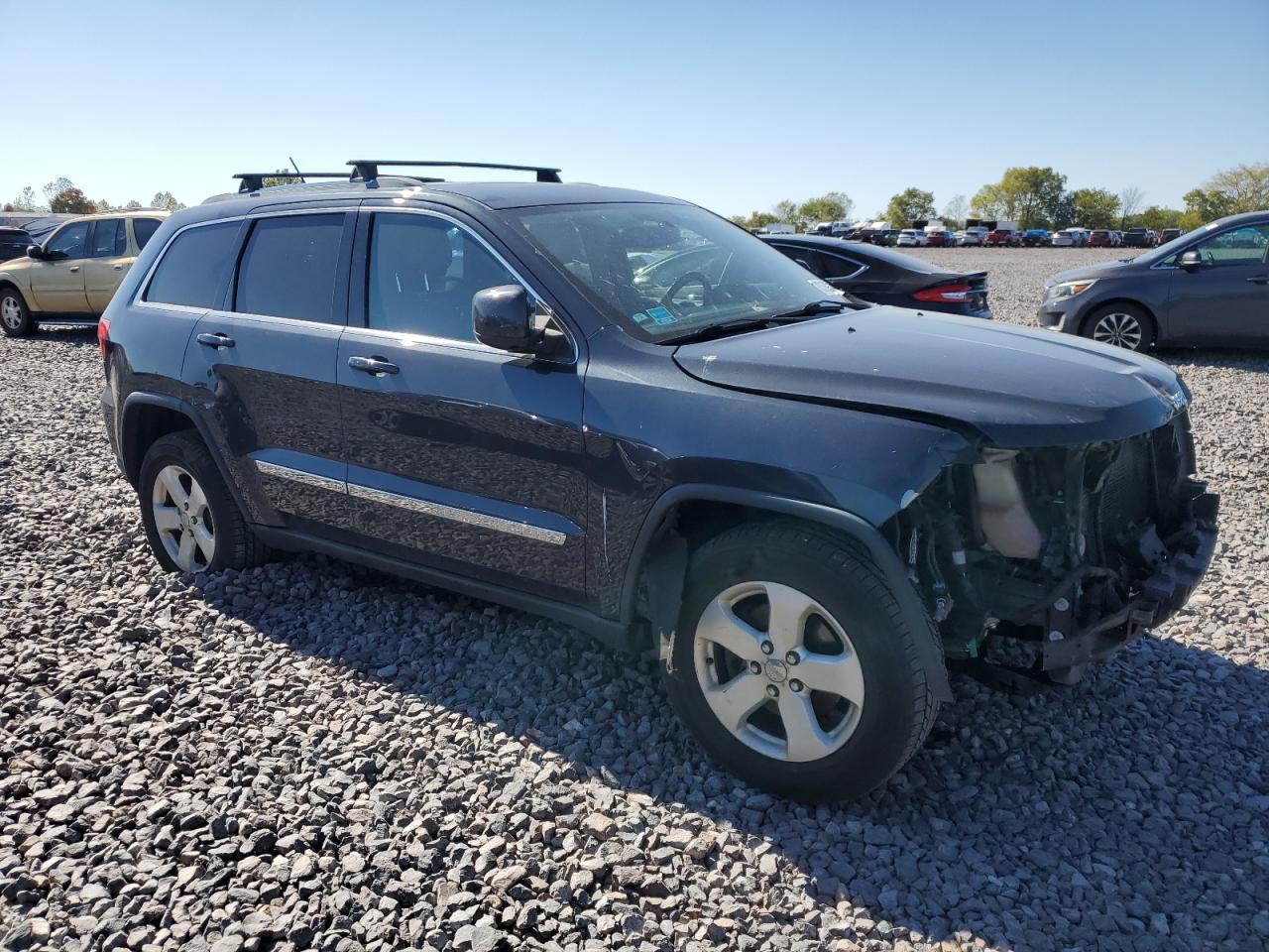 2012 Jeep Grand Cherokee Black vin: 1C4RJFAT4CC226321