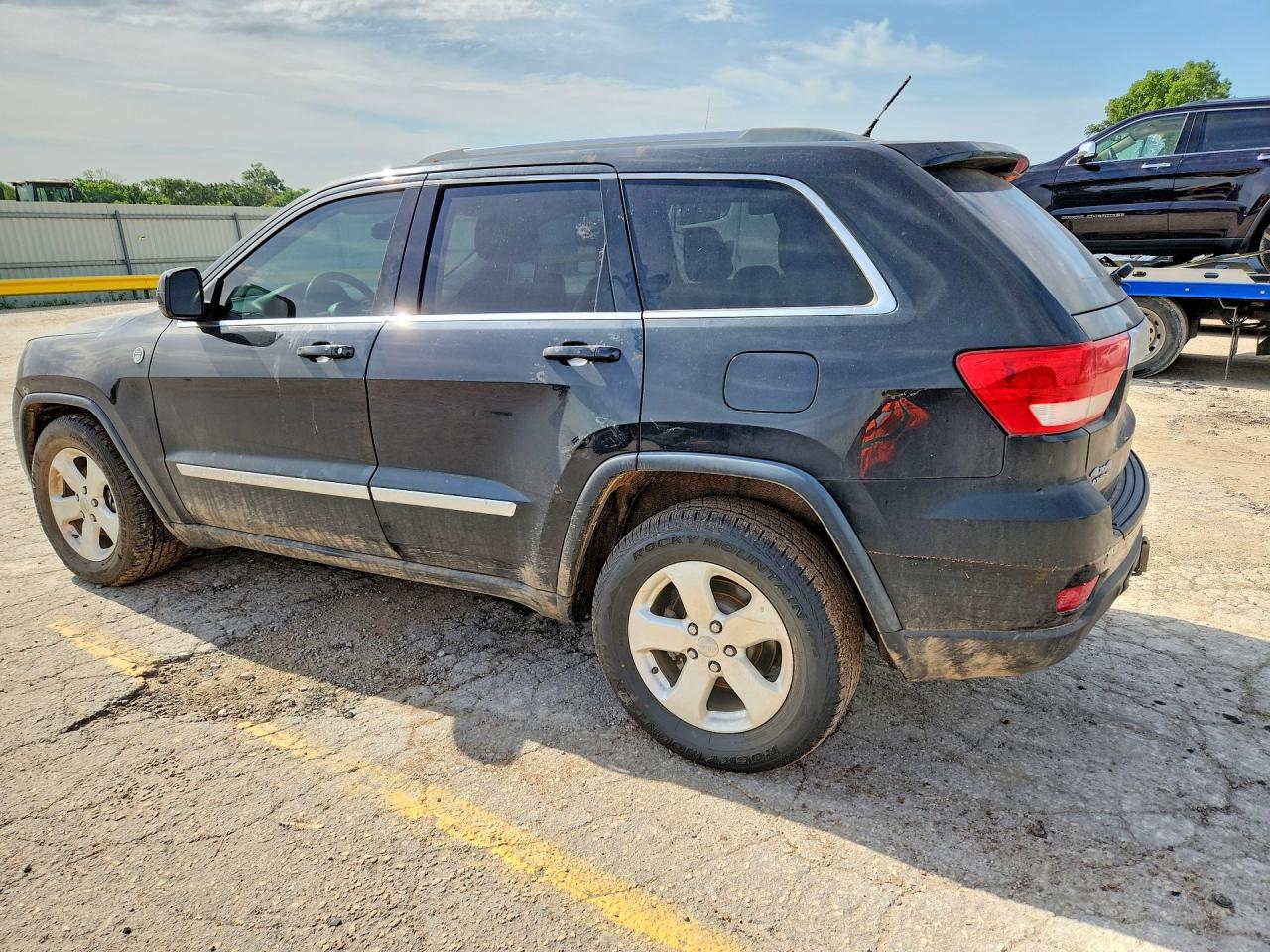 2012 Jeep Grand Cherokee Laredo Black vin: 1C4RJFAT4CC246309