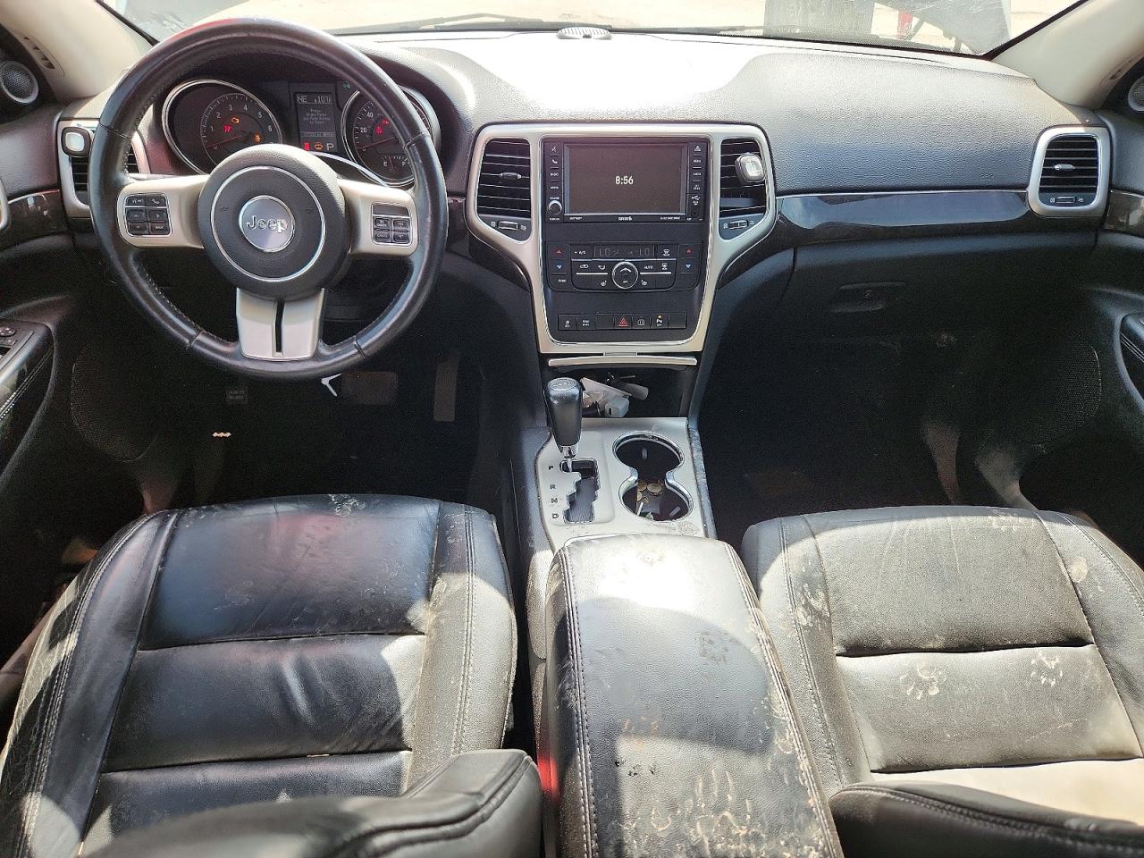 2012 Jeep Grand Cherokee Laredo Black vin: 1C4RJFAT4CC246309