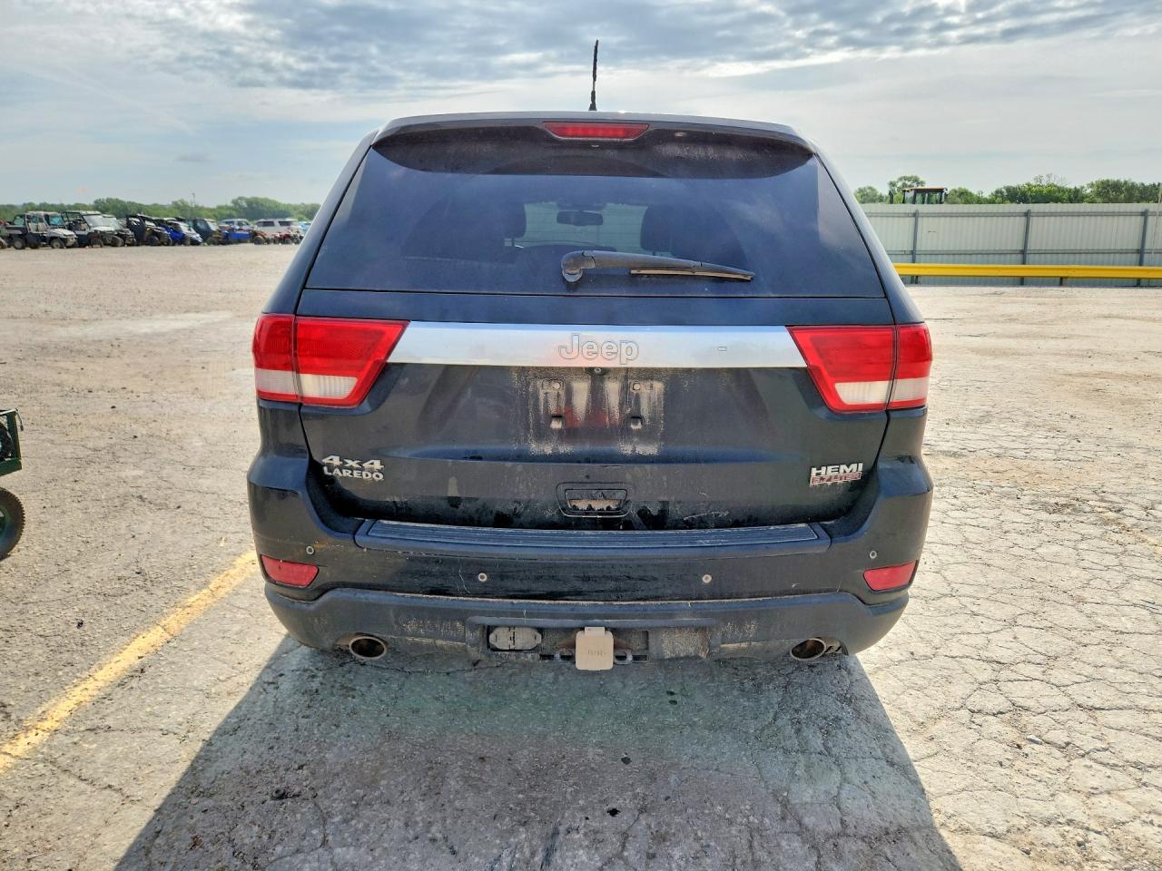 2012 Jeep Grand Cherokee Laredo Black vin: 1C4RJFAT4CC246309