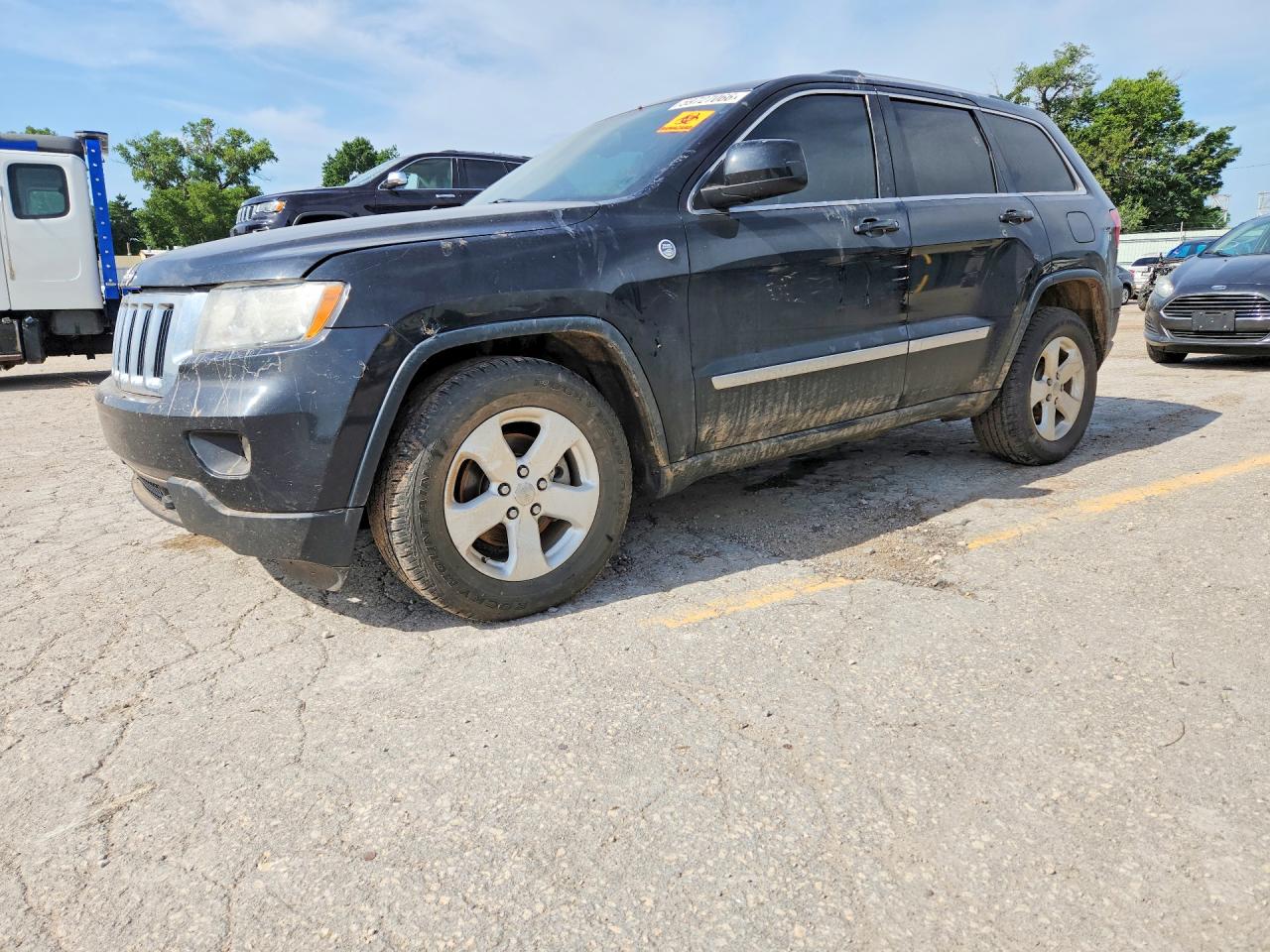 2012 Jeep Grand Cherokee Laredo Black vin: 1C4RJFAT4CC246309