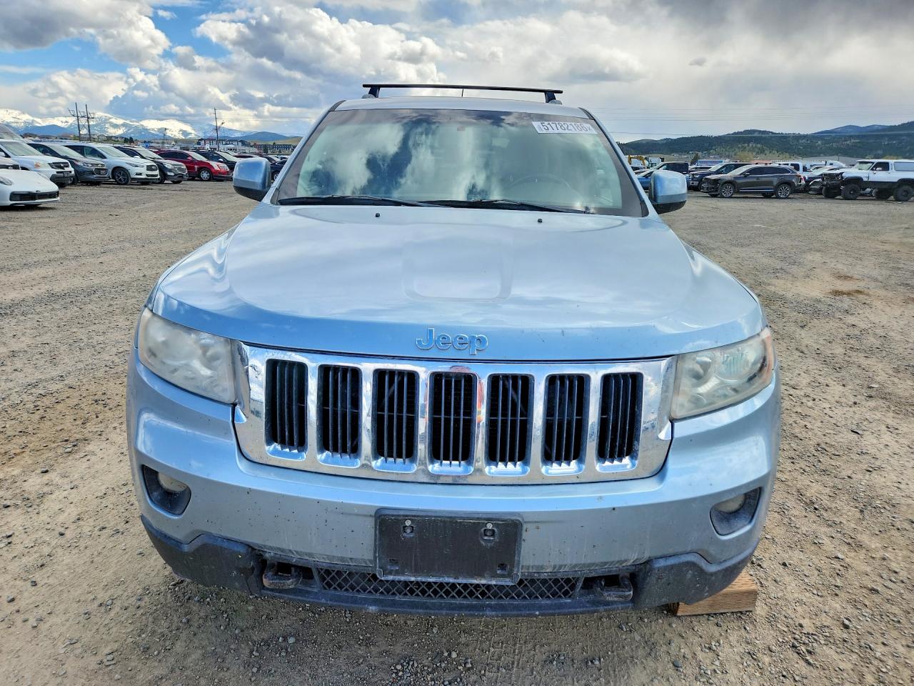 2012 Jeep Grand Cherokee Laredo Blue vin: 1C4RJFAT5CC283210