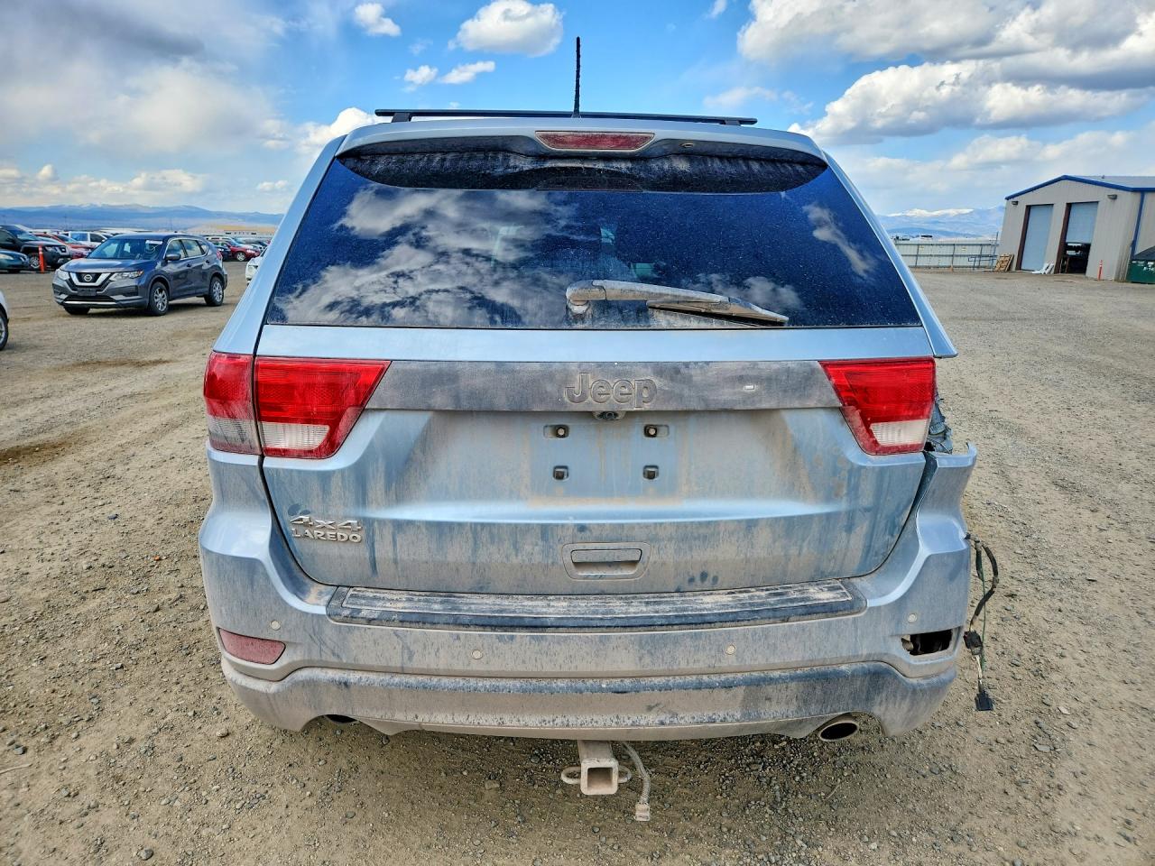 2012 Jeep Grand Cherokee Laredo Blue vin: 1C4RJFAT5CC283210