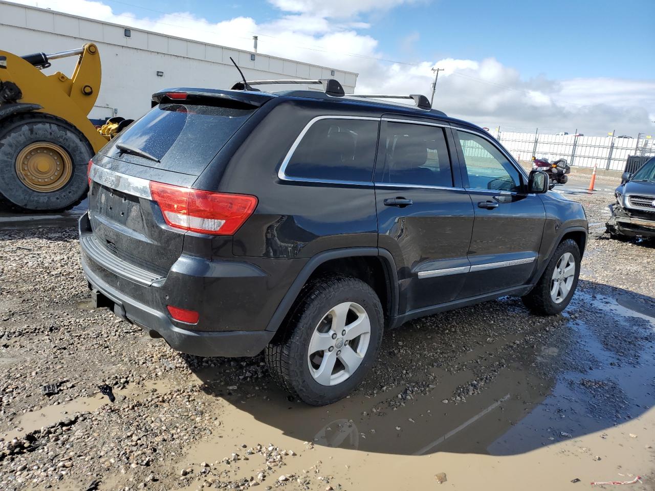 2013 Jeep Grand Cherokee Laredo Черный vin: 1C4RJFAT6DC571223