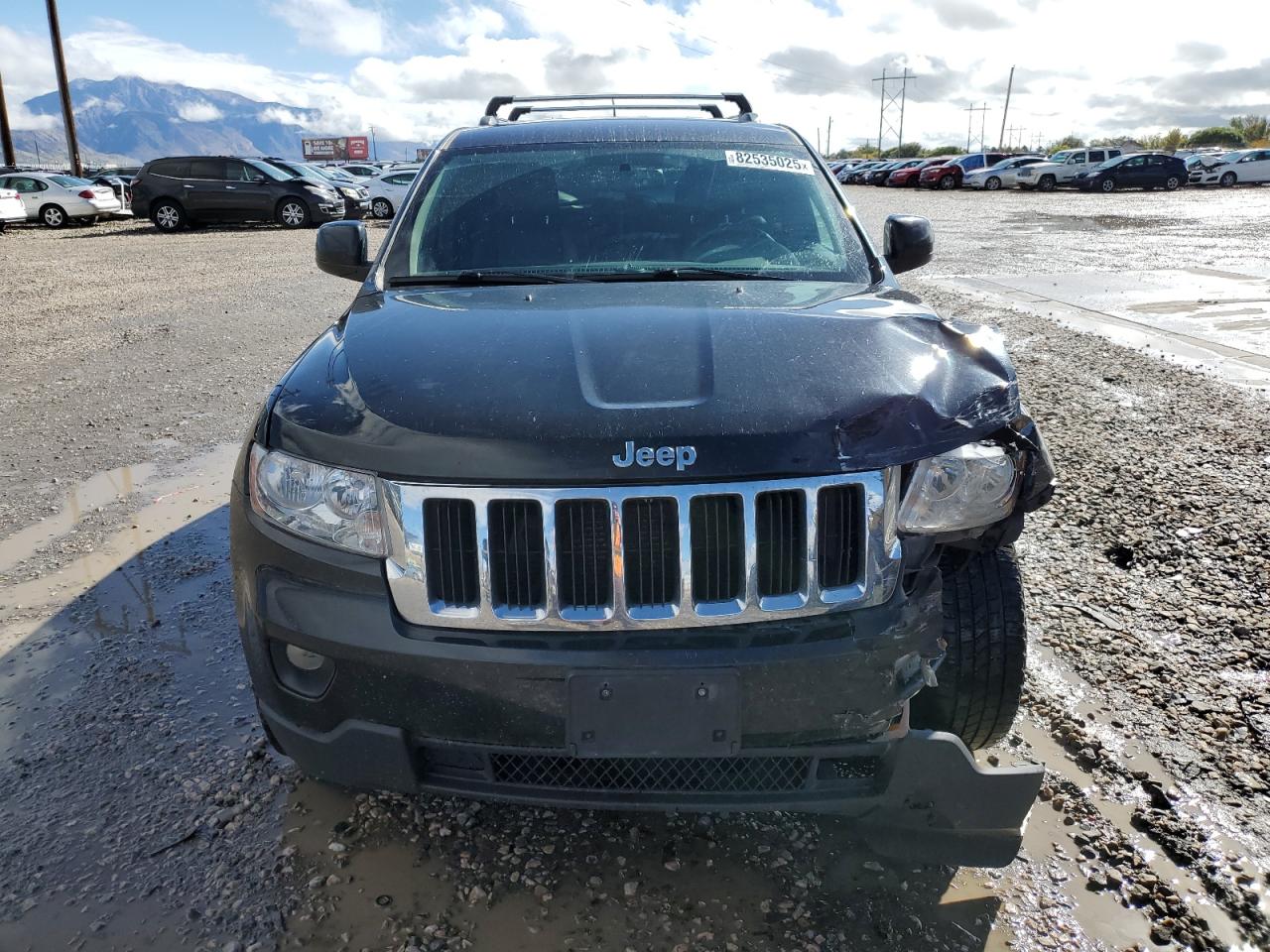 2013 Jeep Grand Cherokee Laredo Черный vin: 1C4RJFAT6DC571223