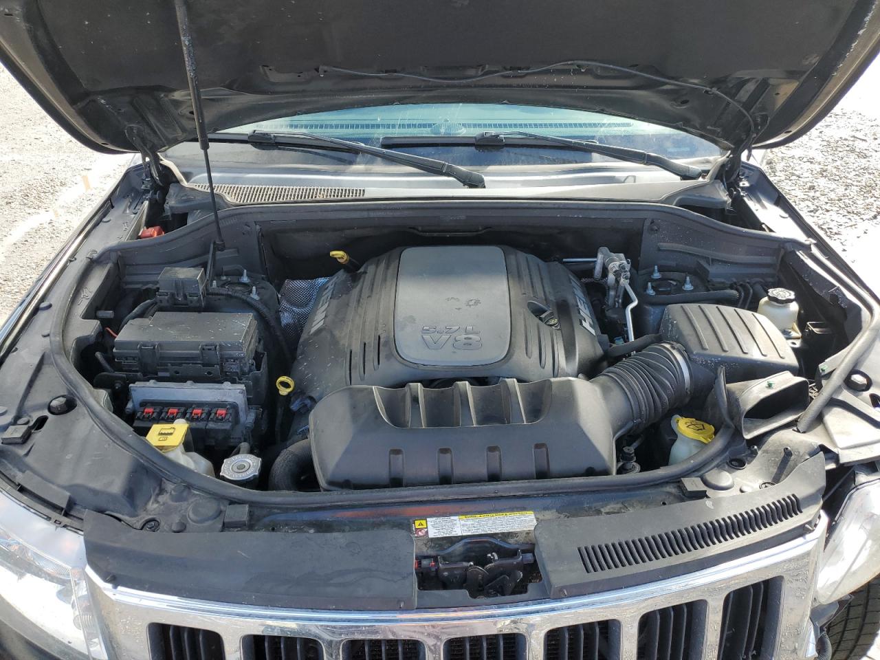 2013 Jeep Grand Cherokee Laredo Черный vin: 1C4RJFAT6DC571223