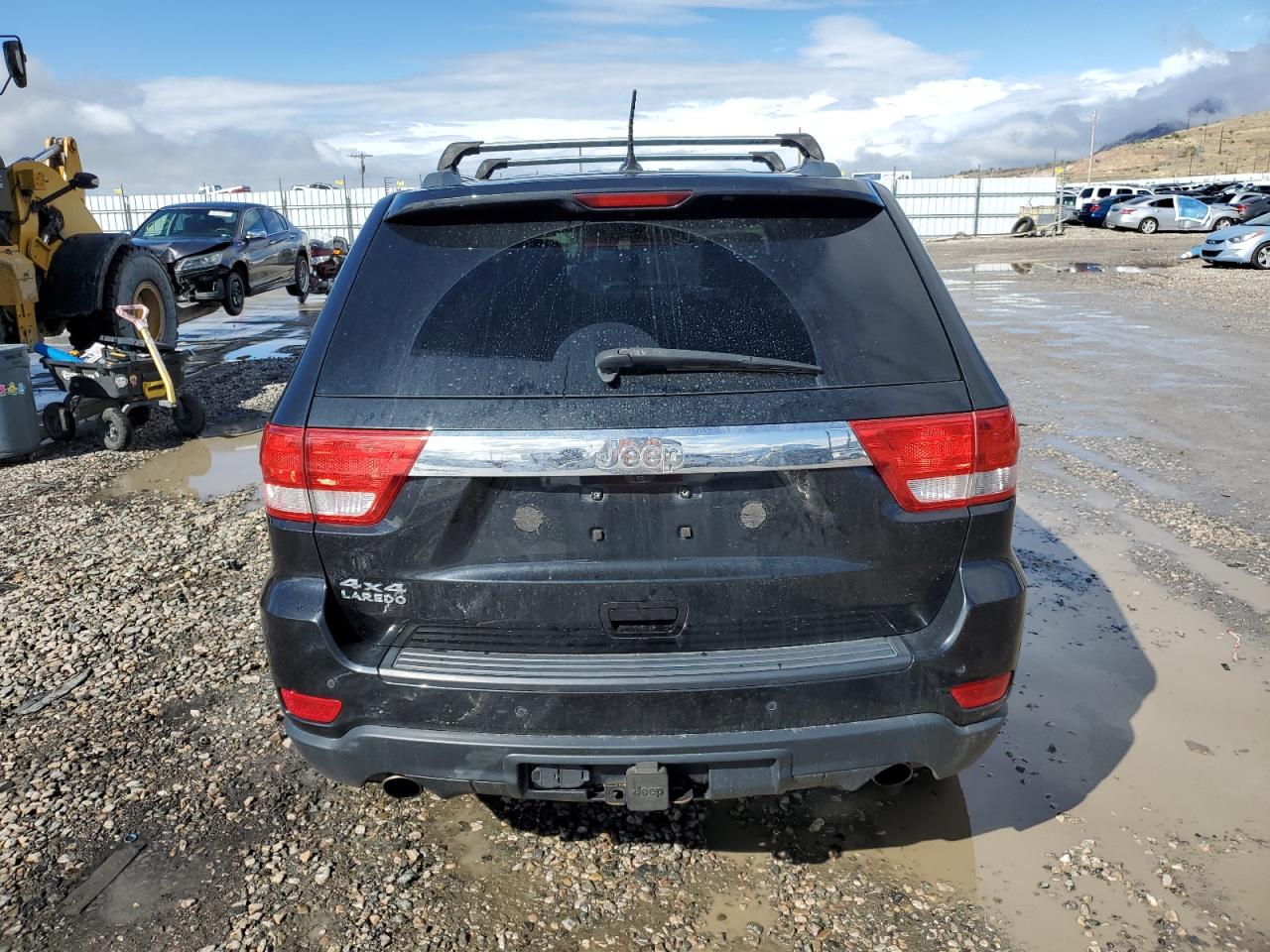 2013 Jeep Grand Cherokee Laredo Черный vin: 1C4RJFAT6DC571223