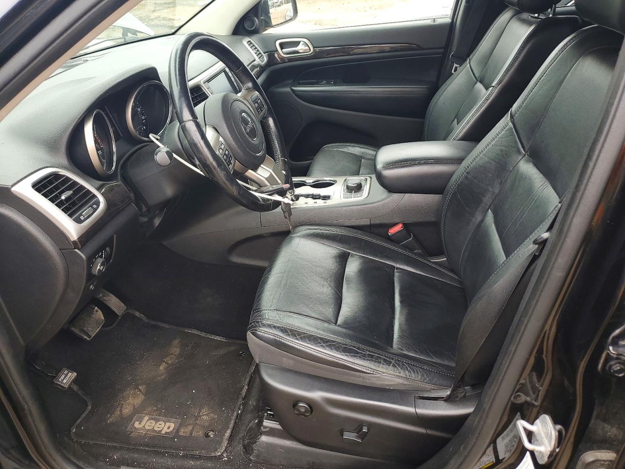 2012 Jeep Grand Cherokee Laredo Black vin: 1C4RJFAT7CC192407