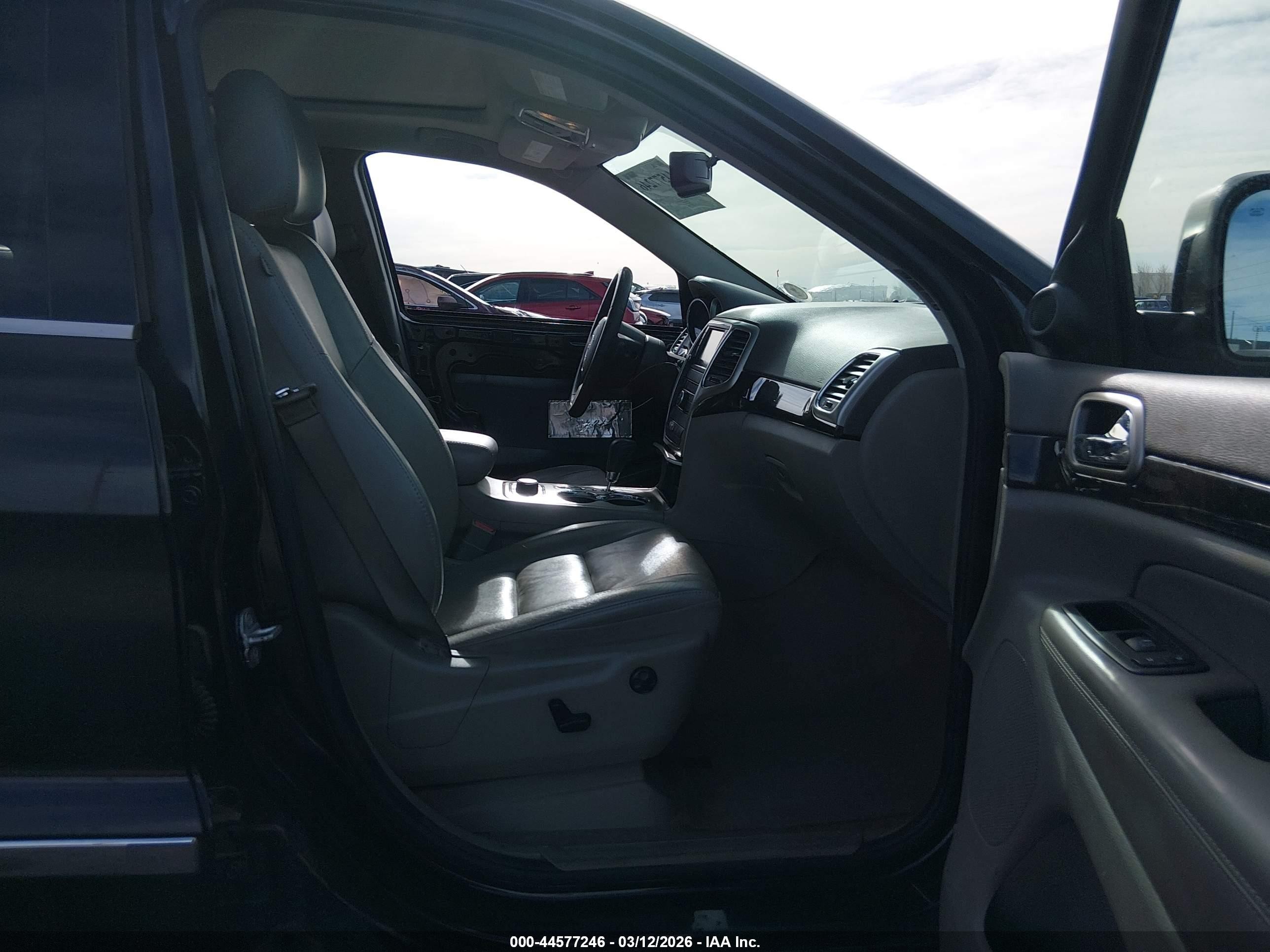 2012 Jeep Grand Cherokee Laredo Black vin: 1C4RJFAT8CC203785