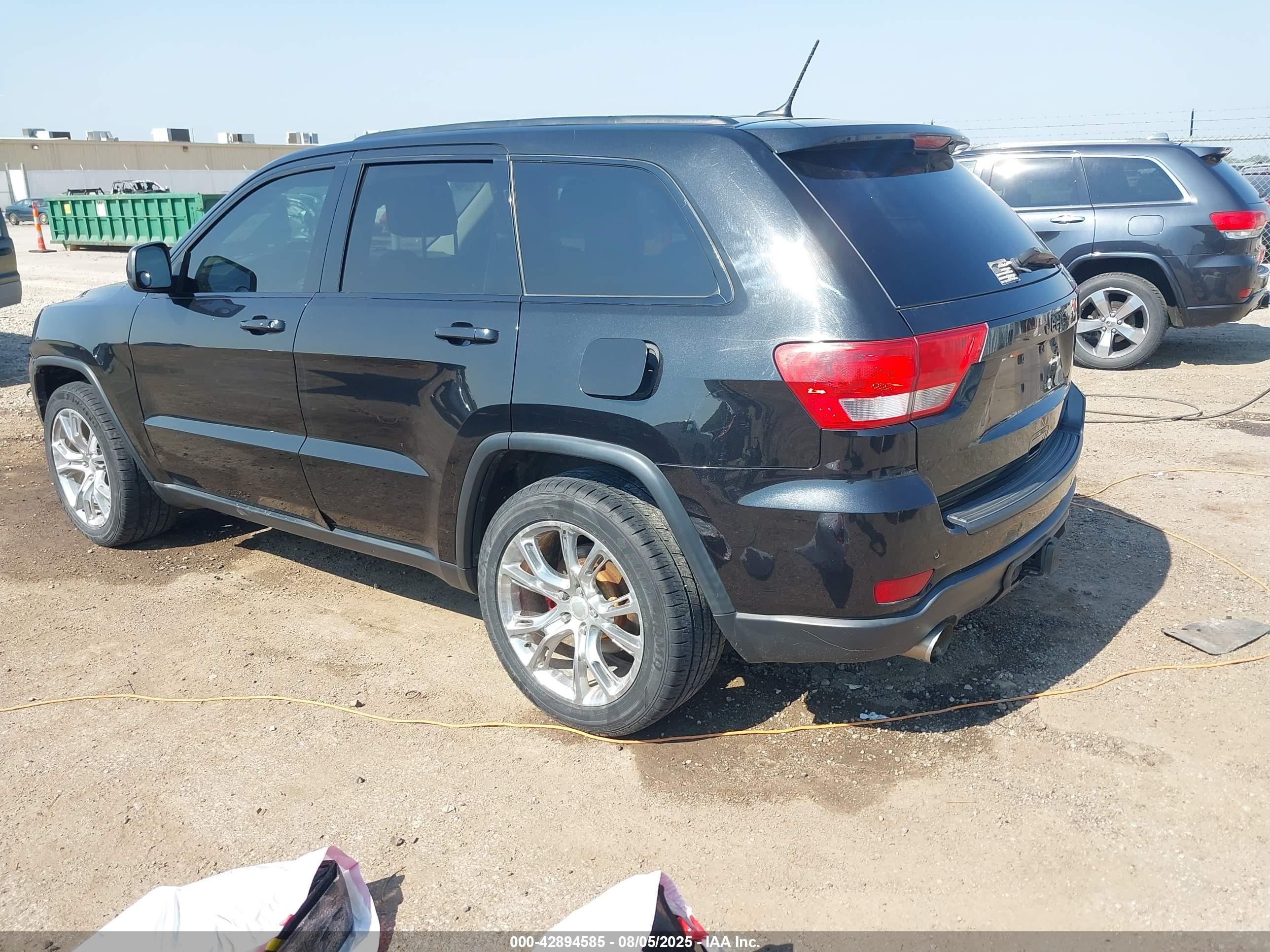 2013 Jeep Grand Cherokee Laredo Altitude Black vin: 1C4RJFAT8DC586824