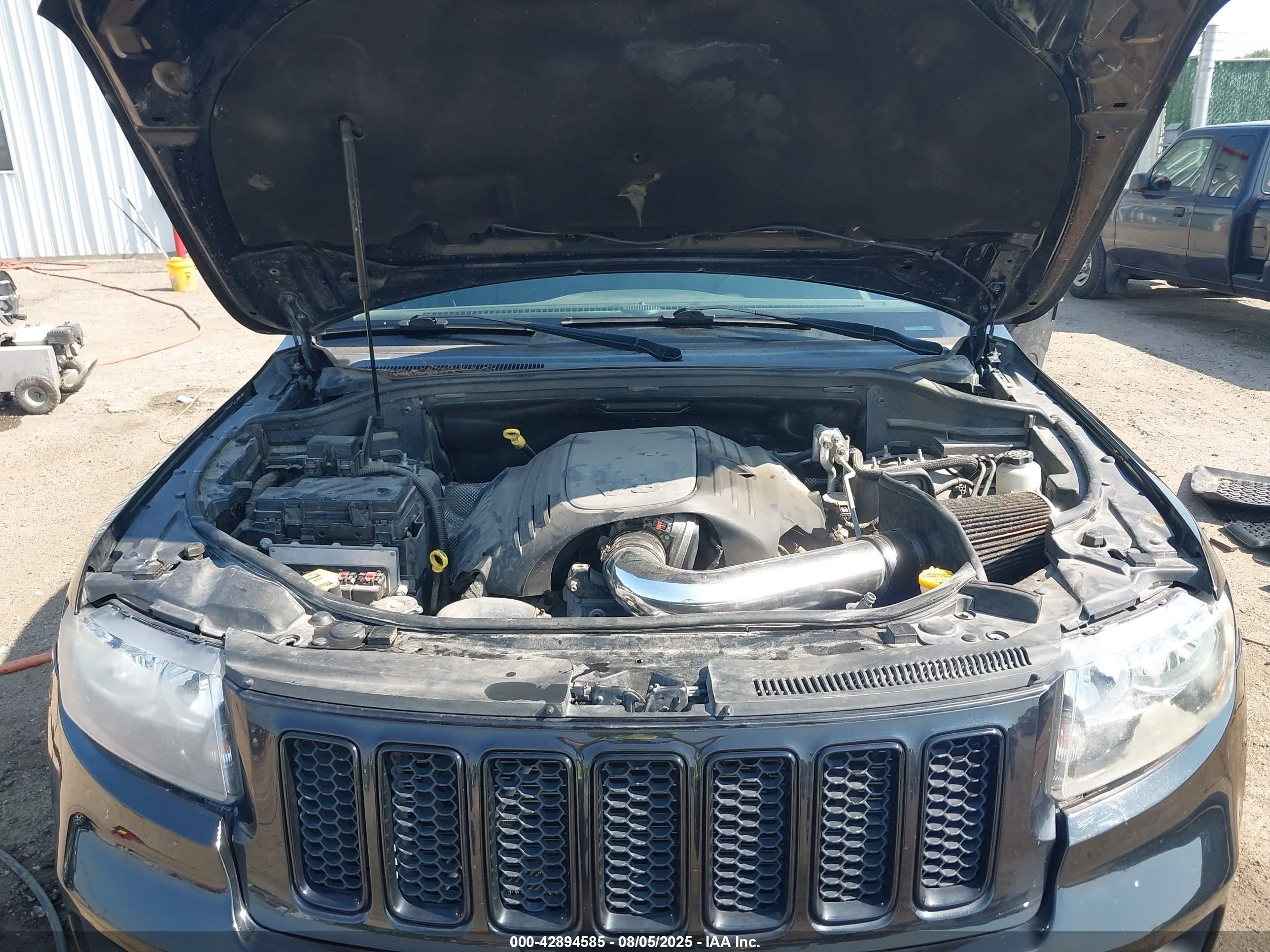 2013 Jeep Grand Cherokee Laredo Altitude Black vin: 1C4RJFAT8DC586824