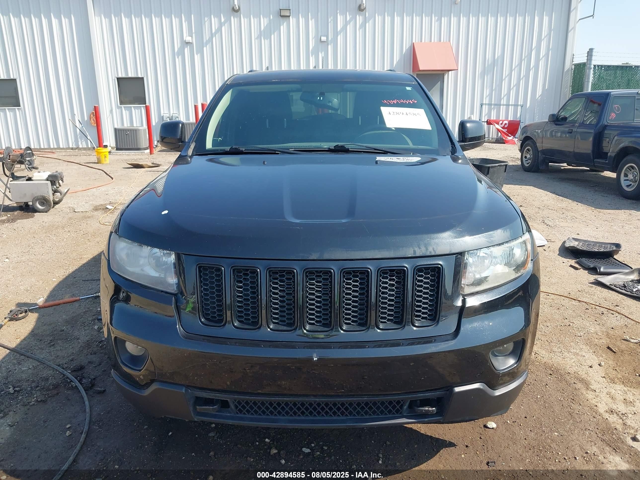 2013 Jeep Grand Cherokee Laredo Altitude Black vin: 1C4RJFAT8DC586824
