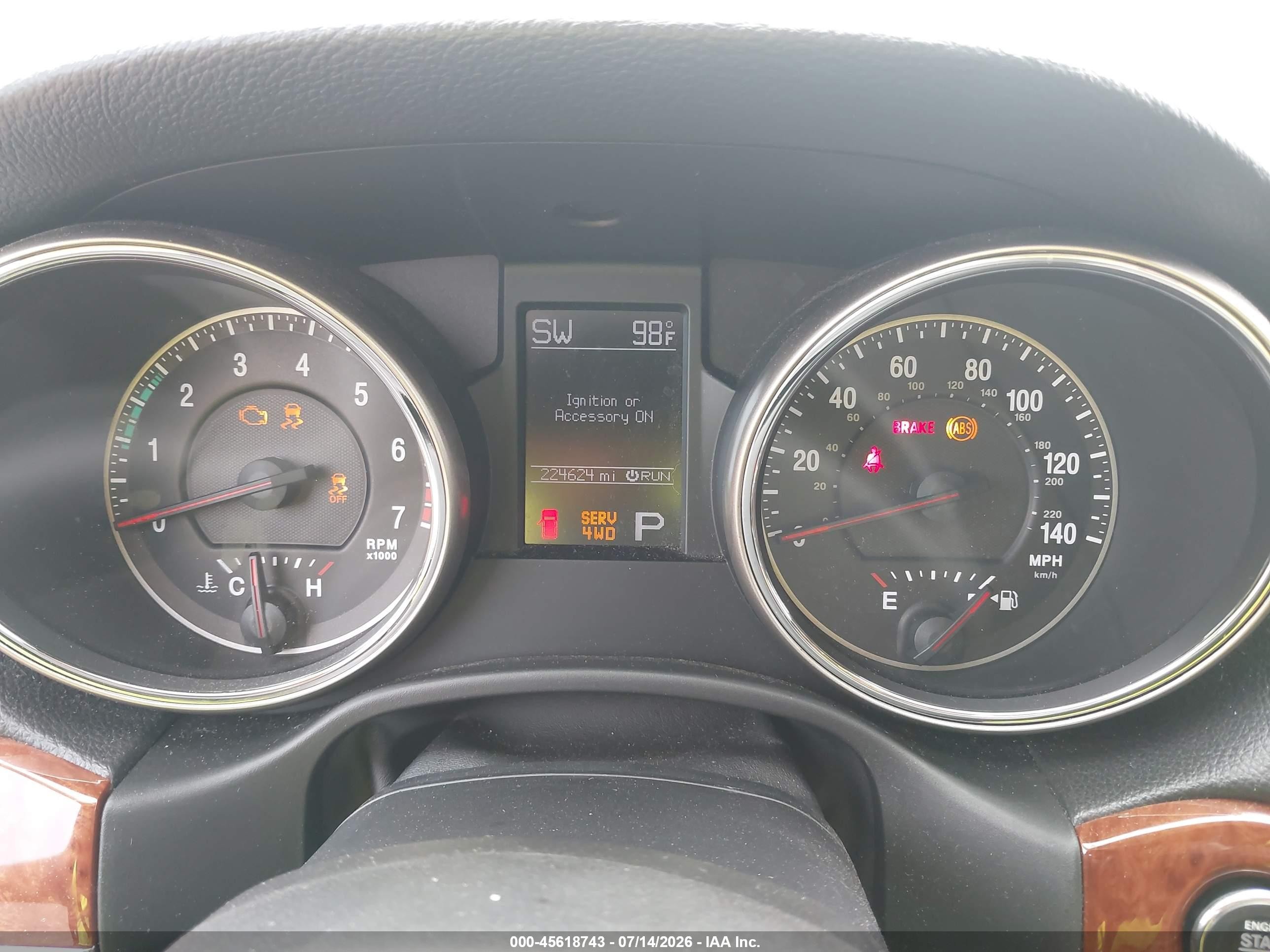 2012 Jeep Grand Cherokee Limited Dark Blue vin: 1C4RJFBG0CC254294