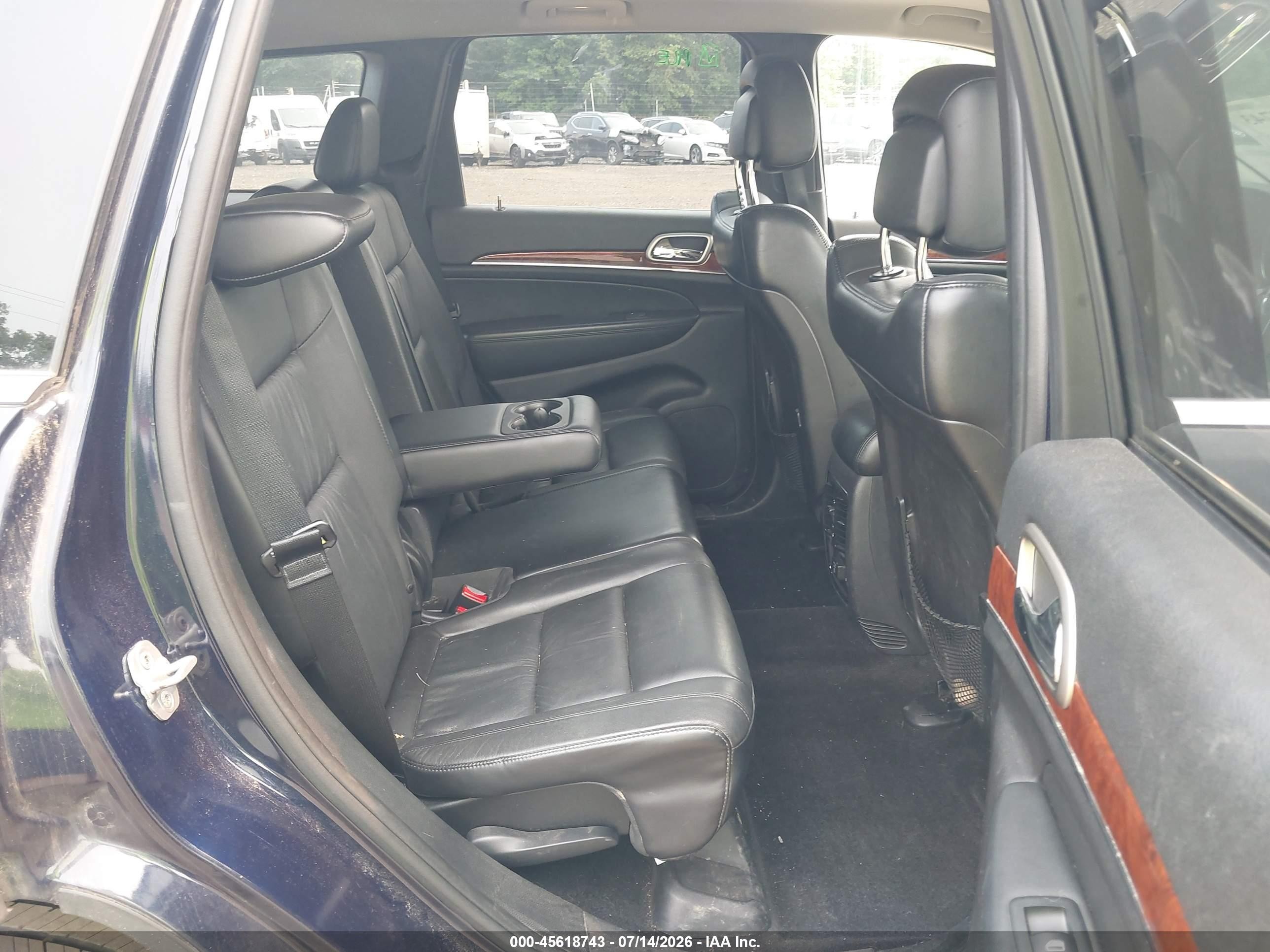 2012 Jeep Grand Cherokee Limited Dark Blue vin: 1C4RJFBG0CC254294