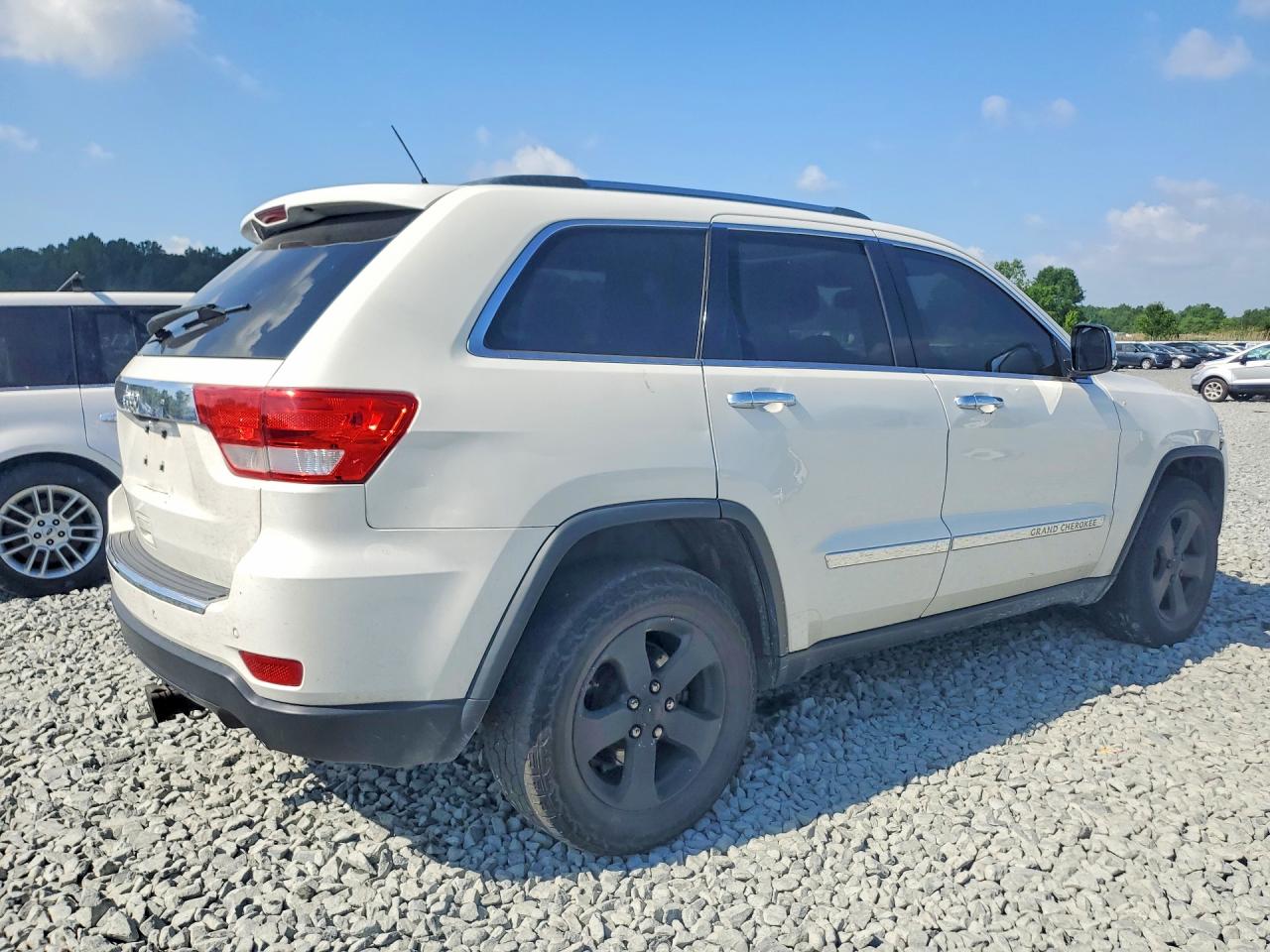 2012 Jeep Grand Cherokee Limited Белый vin: 1C4RJFBG0CC324800
