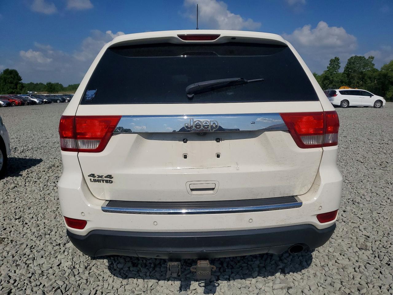 2012 Jeep Grand Cherokee Limited Белый vin: 1C4RJFBG0CC324800