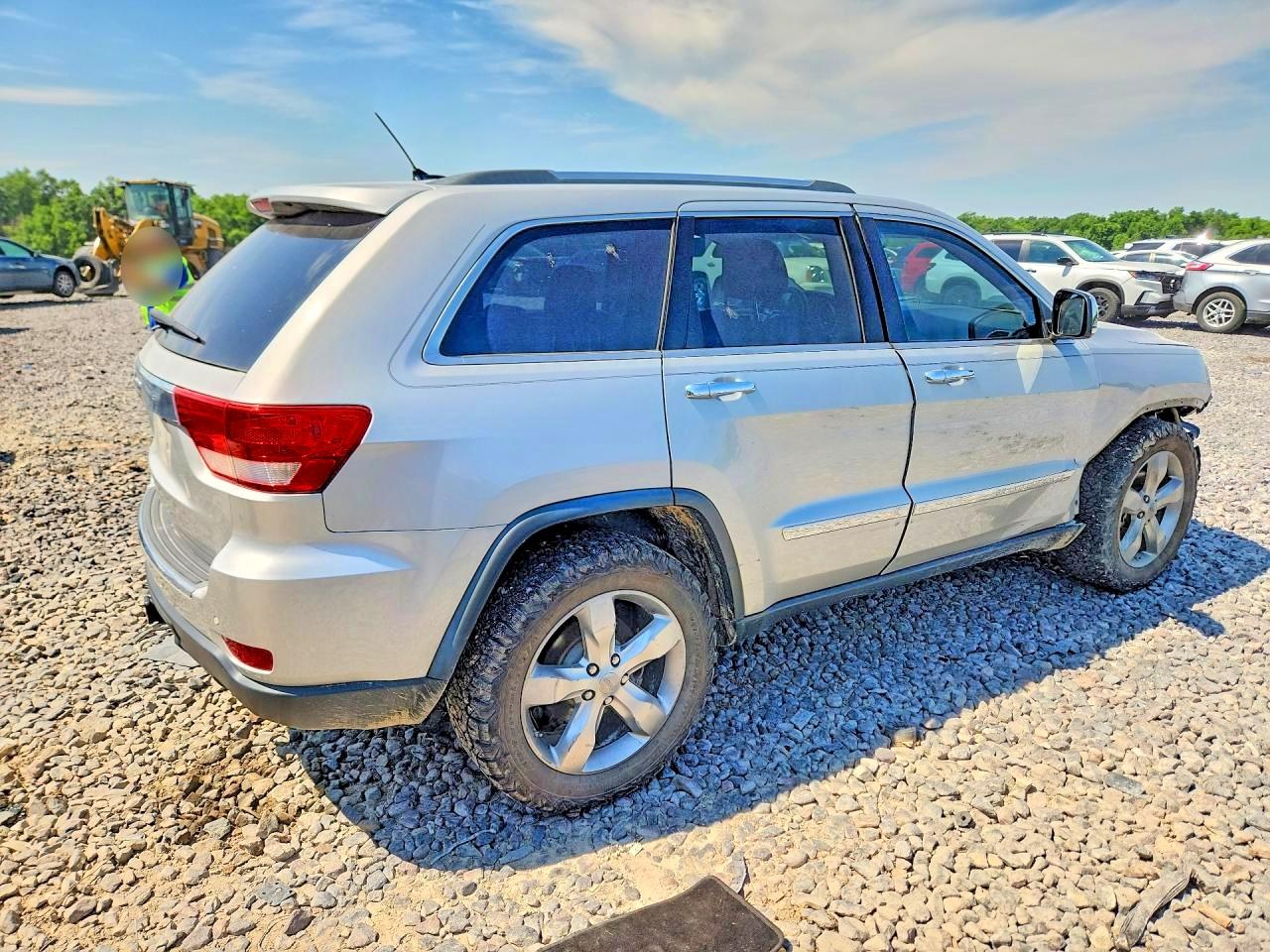 2013 Jeep Grand Cherokee Limited Silver vin: 1C4RJFBG0DC522276