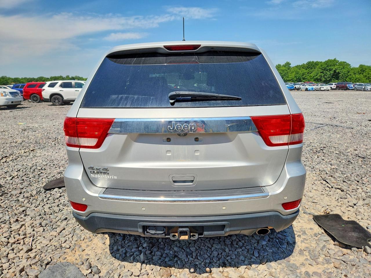 2013 Jeep Grand Cherokee Limited Silver vin: 1C4RJFBG0DC522276