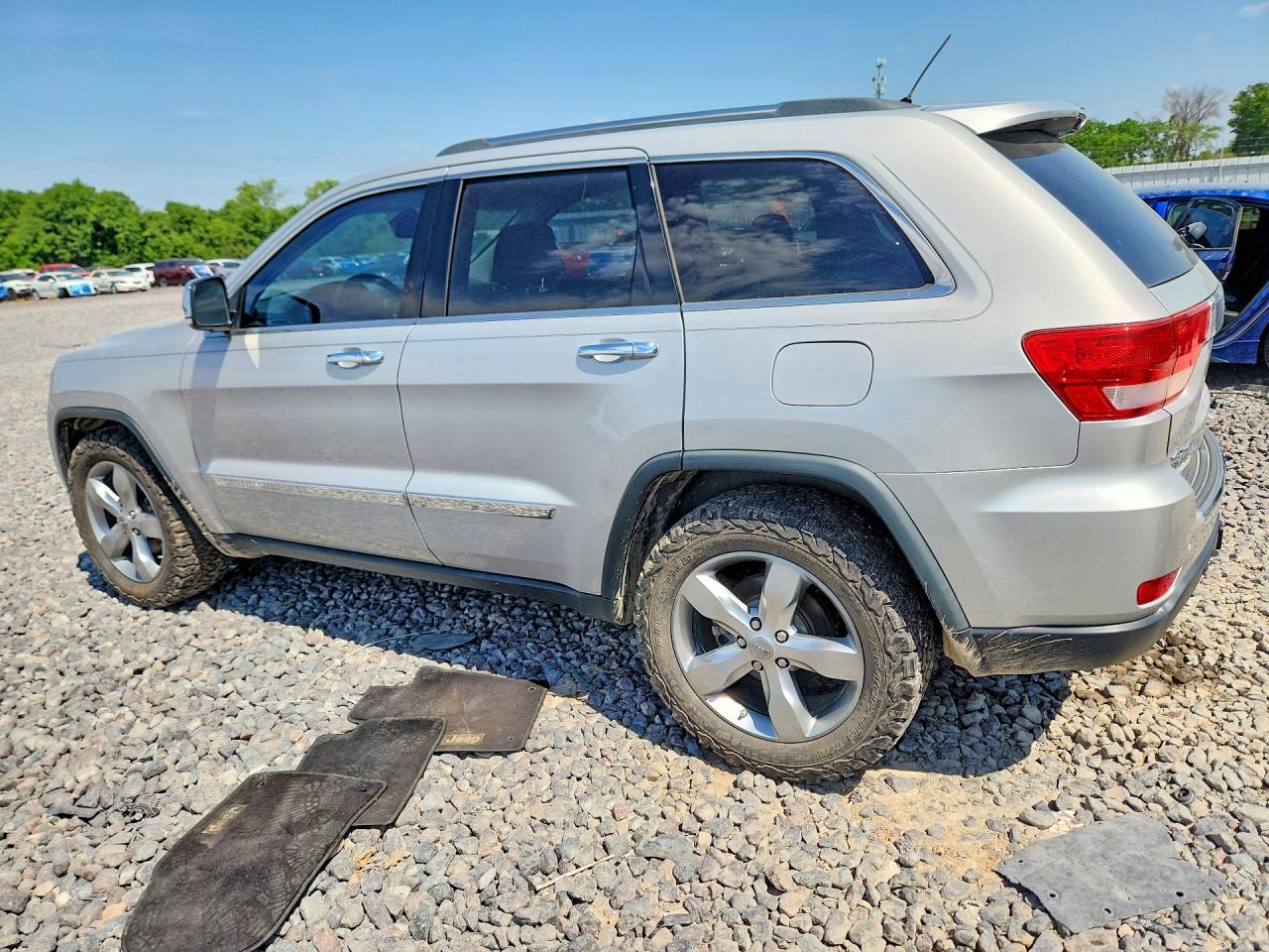 2013 Jeep Grand Cherokee Limited Silver vin: 1C4RJFBG0DC522276