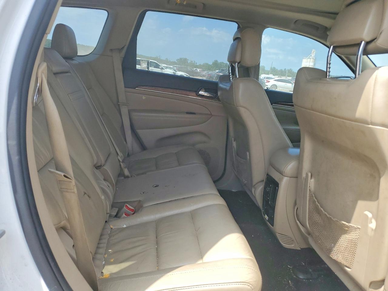 2013 Jeep Grand Cherokee Limited White vin: 1C4RJFBG0DC532323