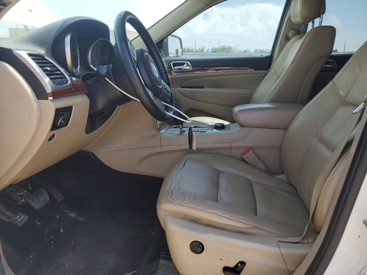 2013 Jeep Grand Cherokee Limited White vin: 1C4RJFBG0DC532323