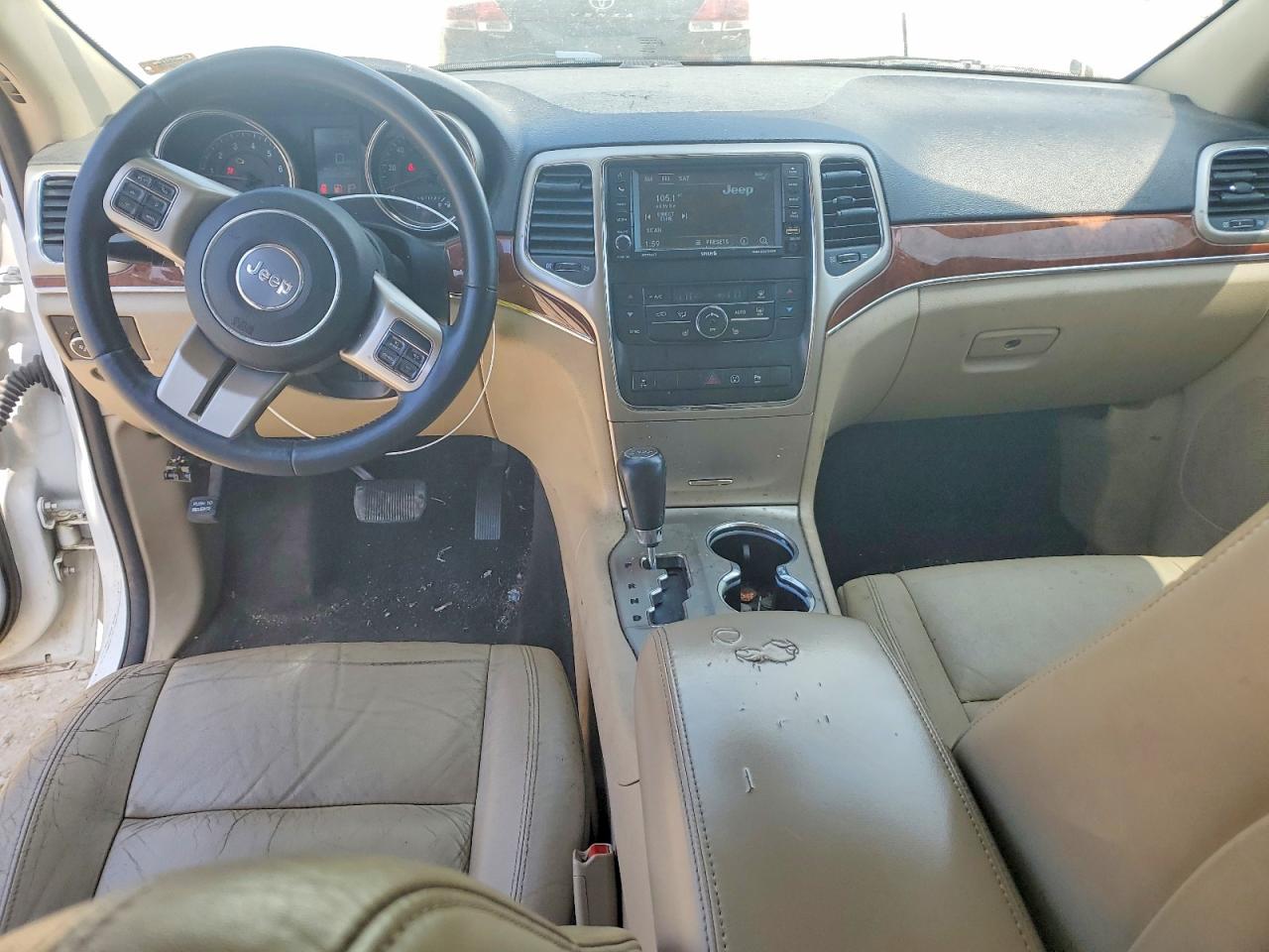 2013 Jeep Grand Cherokee Limited White vin: 1C4RJFBG0DC532323
